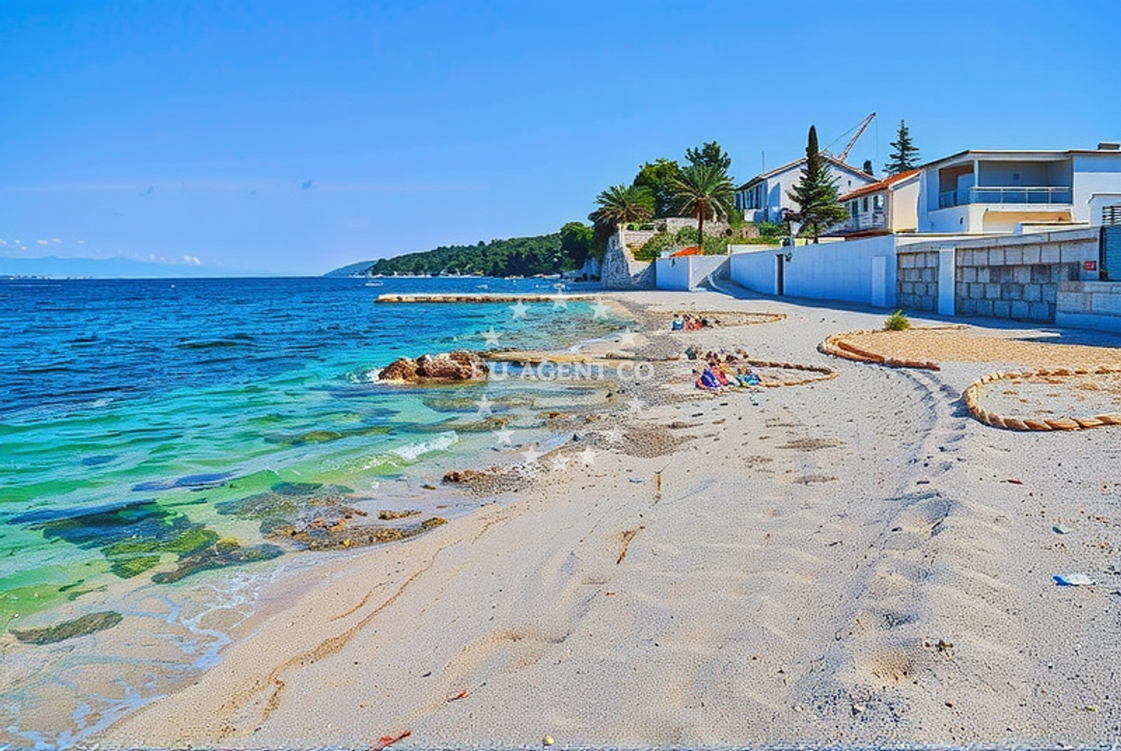 Additional view of Slatine II beach in 21 Trogirska, Slatine