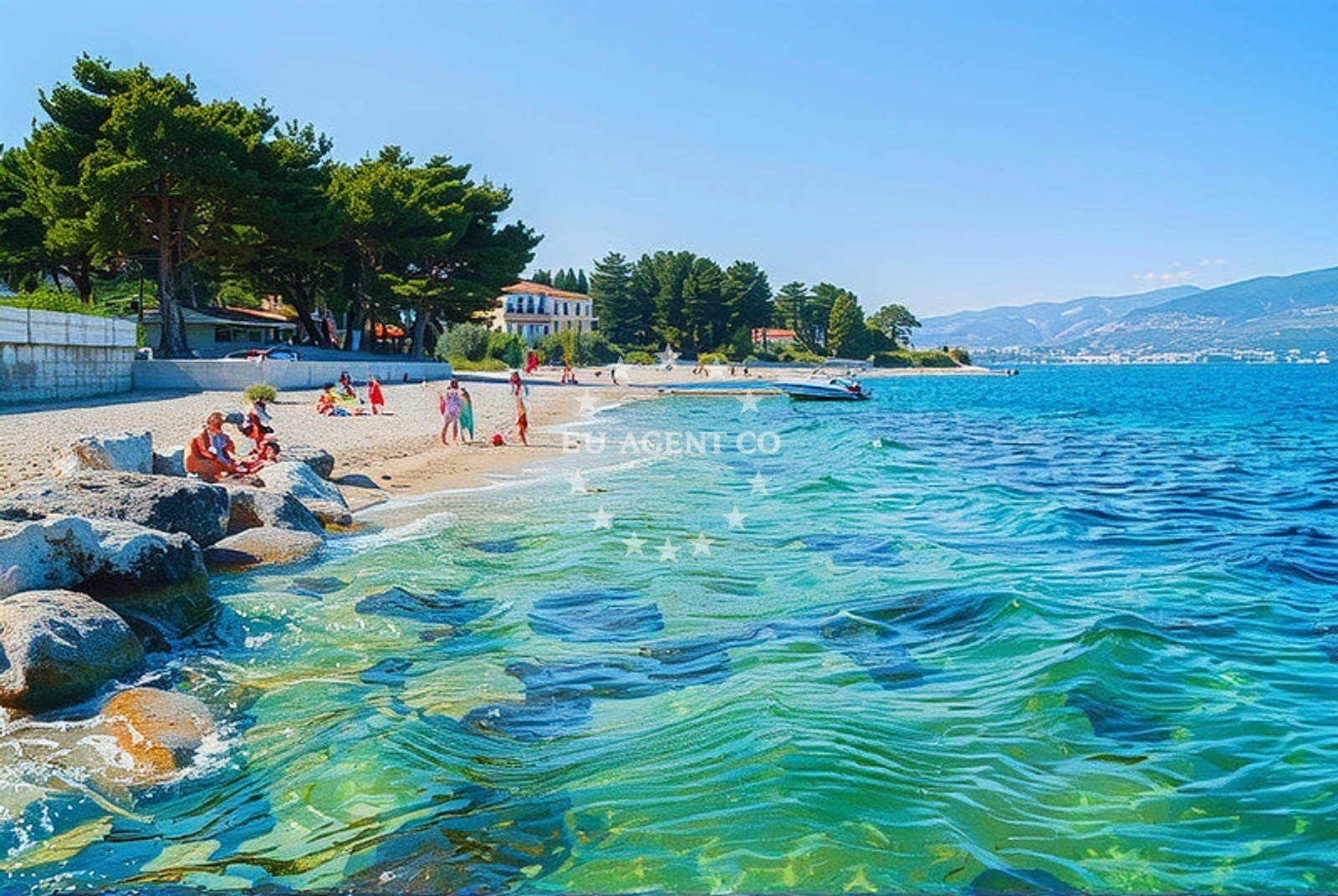 Additional view of Slatine II beach in 21 Trogirska, Slatine