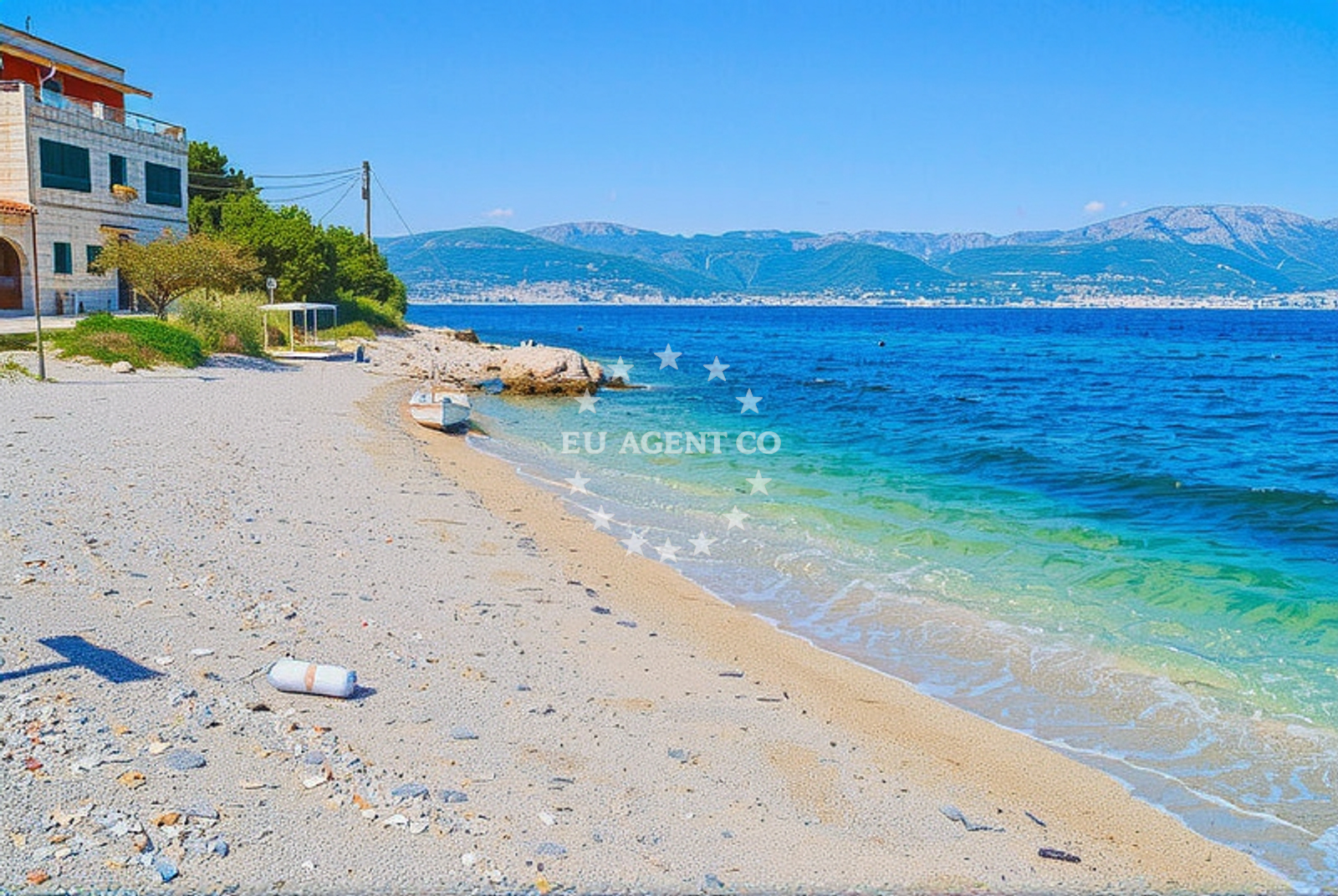 Additional view of Slatine III beach in 12 Lubinovo, Slatine