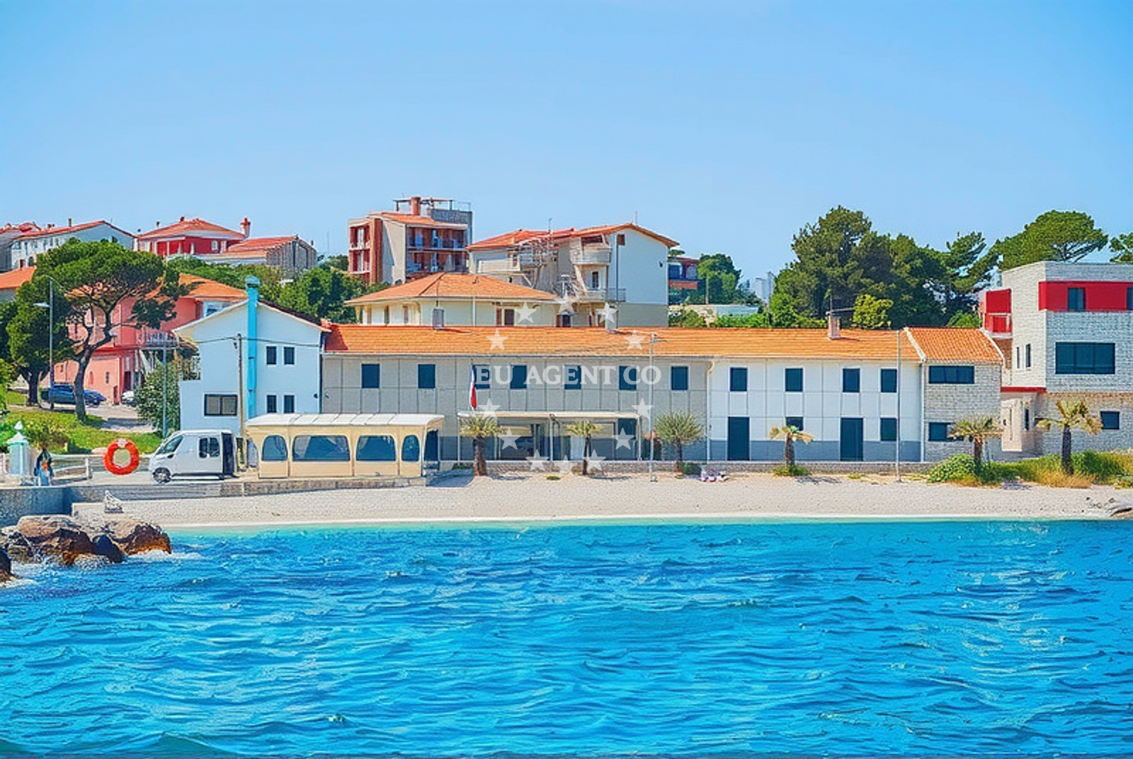 Additional view of Slatine III beach in 12 Lubinovo, Slatine