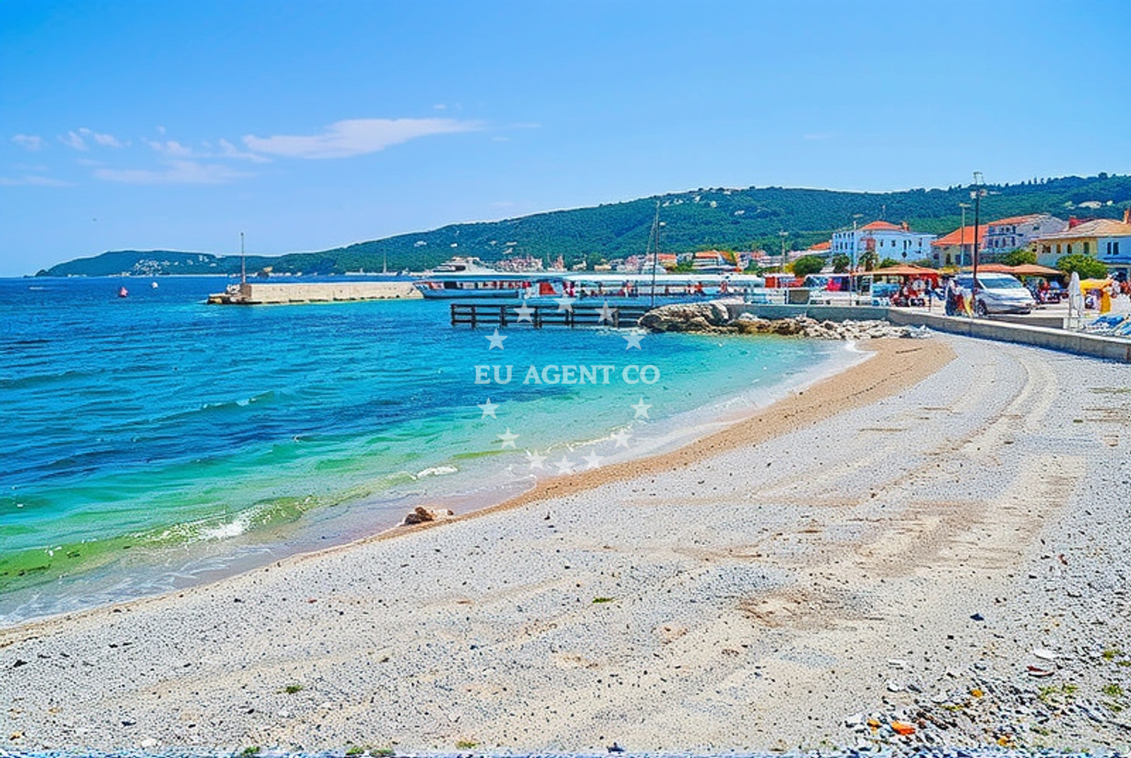 Additional view of Slatine III beach in 12 Lubinovo, Slatine