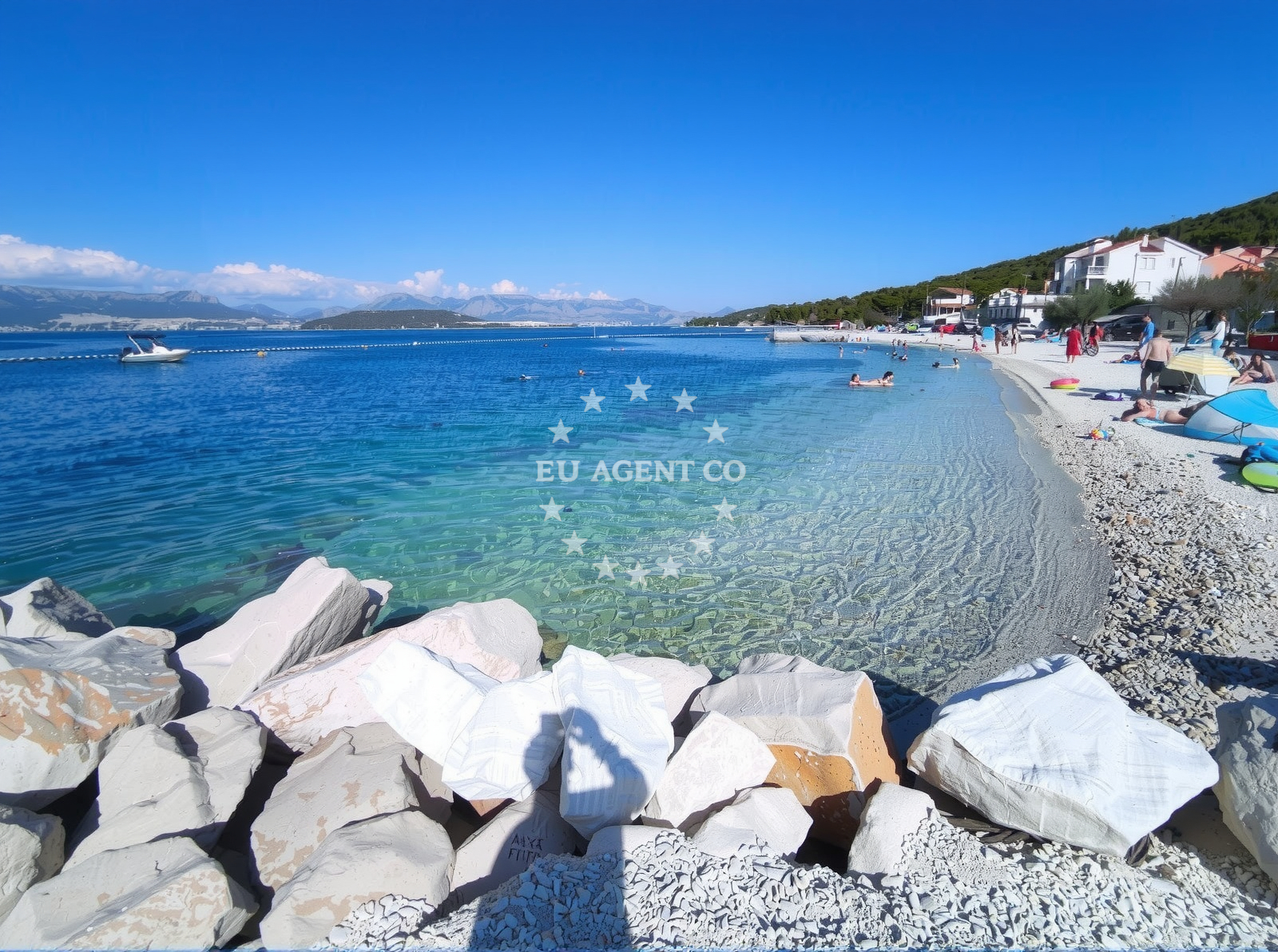 Additional view of Slatine IV beach in , Slatine