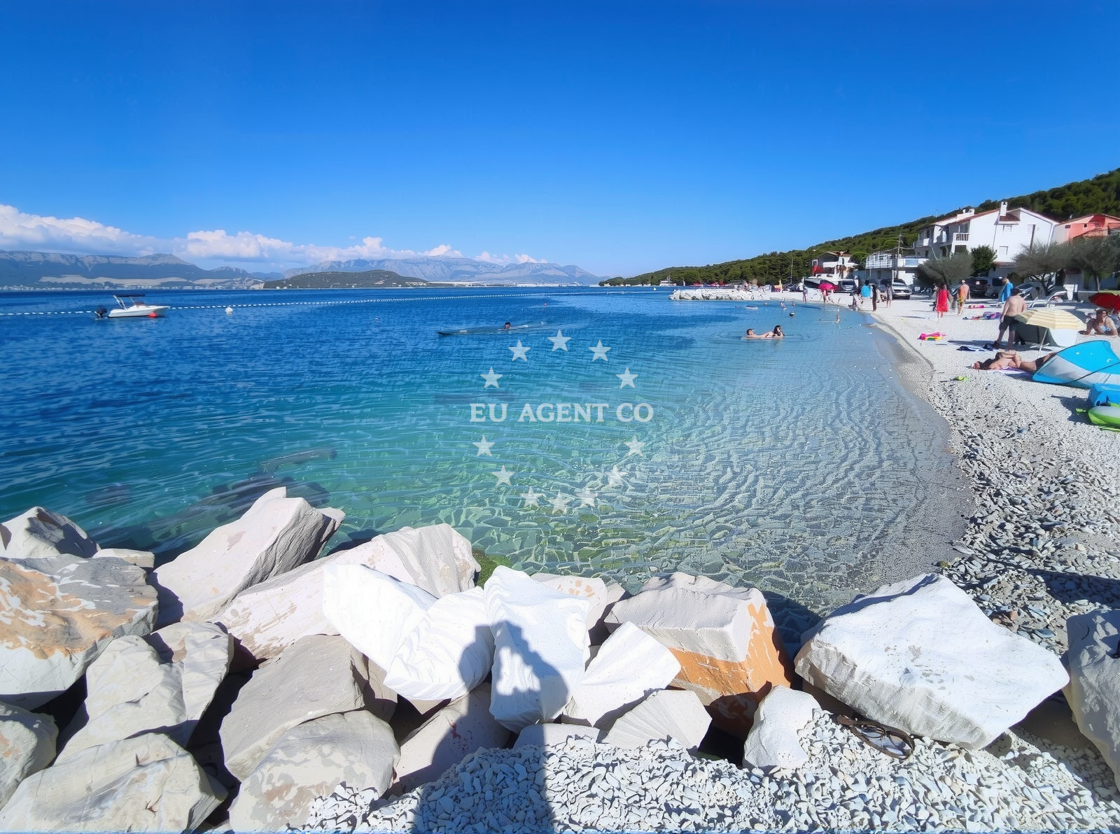 Additional view of Slatine IV beach in , Slatine