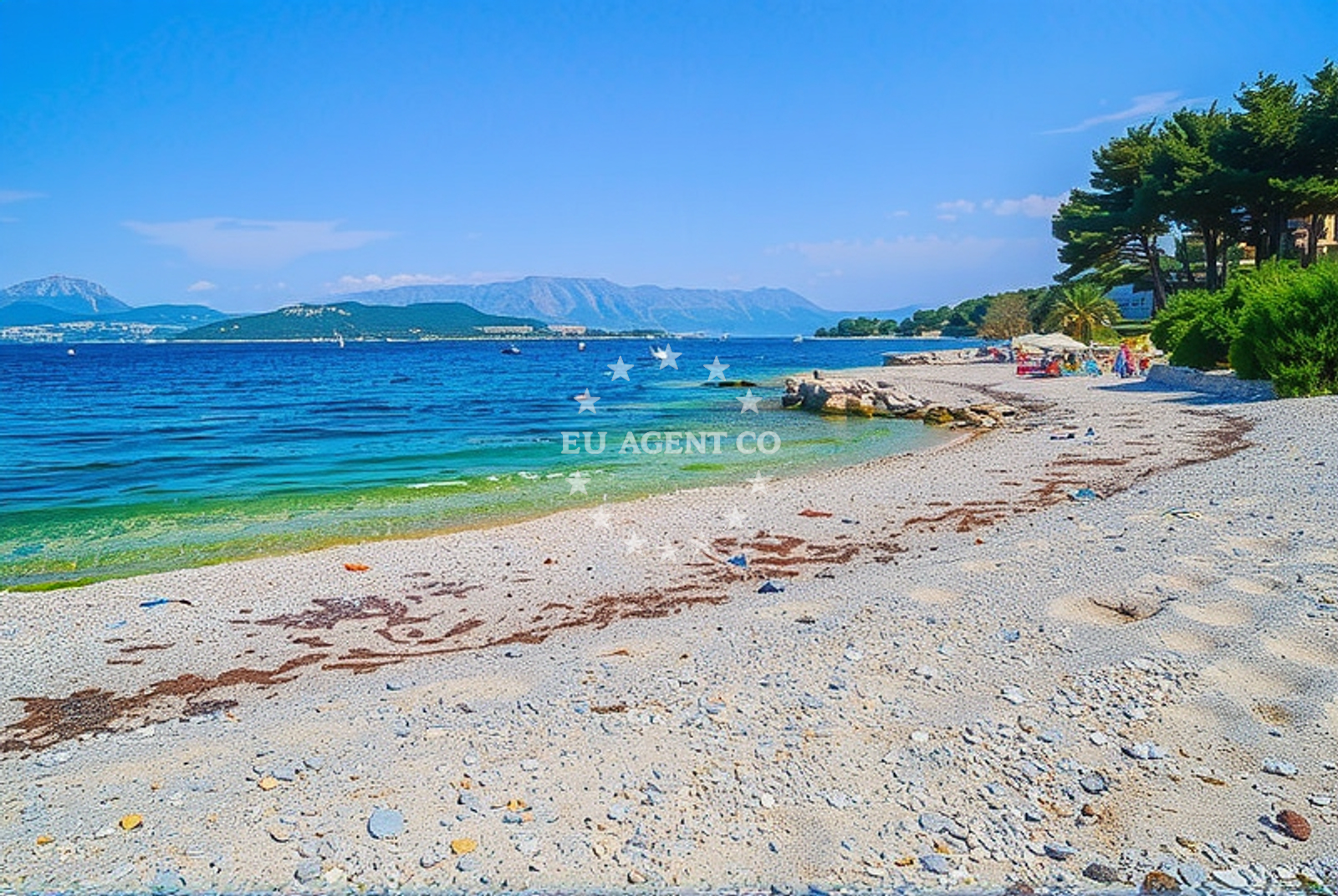 Additional view of Slatine IV beach in , Slatine
