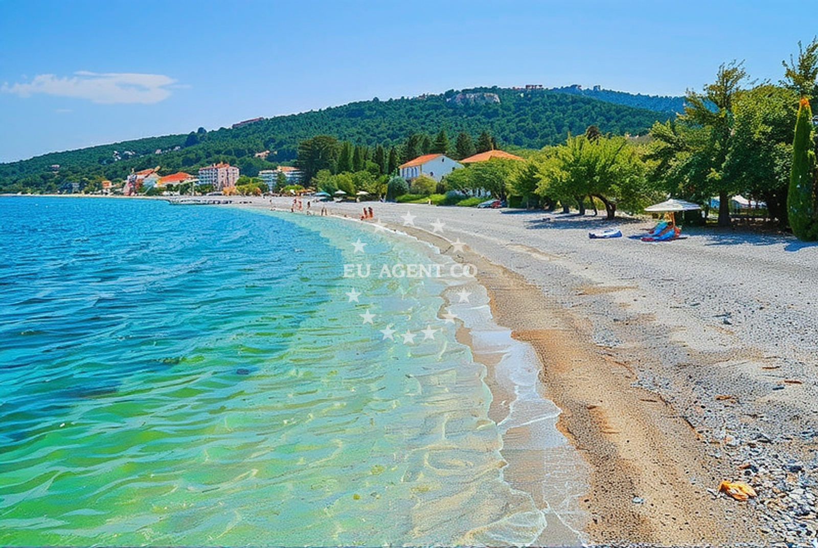Additional view of Slatine IV beach in , Slatine