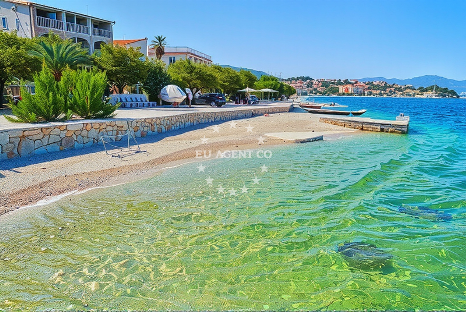 Additional view of Slatine IV beach in , Slatine