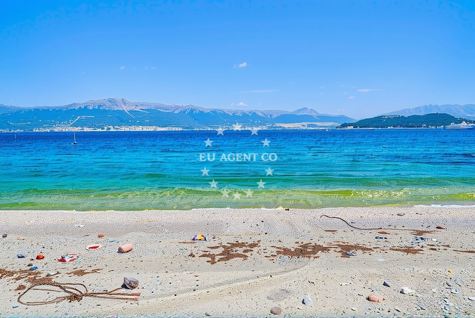 Additional view of Slatine IV beach in , Slatine
