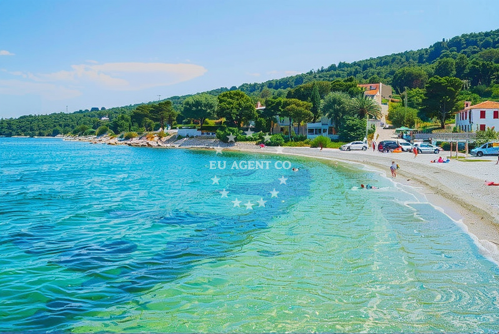 Additional view of Slatine IV beach in , Slatine