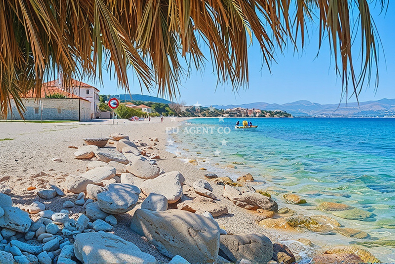Additional view of Slatine IV beach in , Slatine