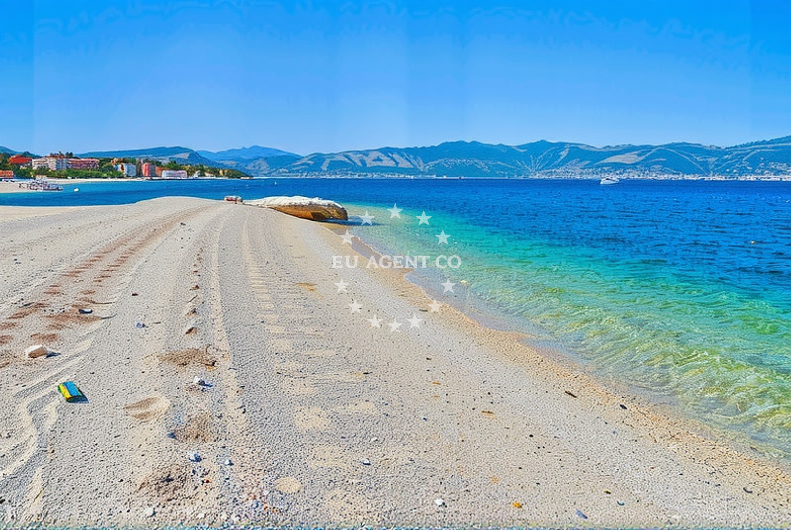 Additional view of Slatine IV beach in , Slatine