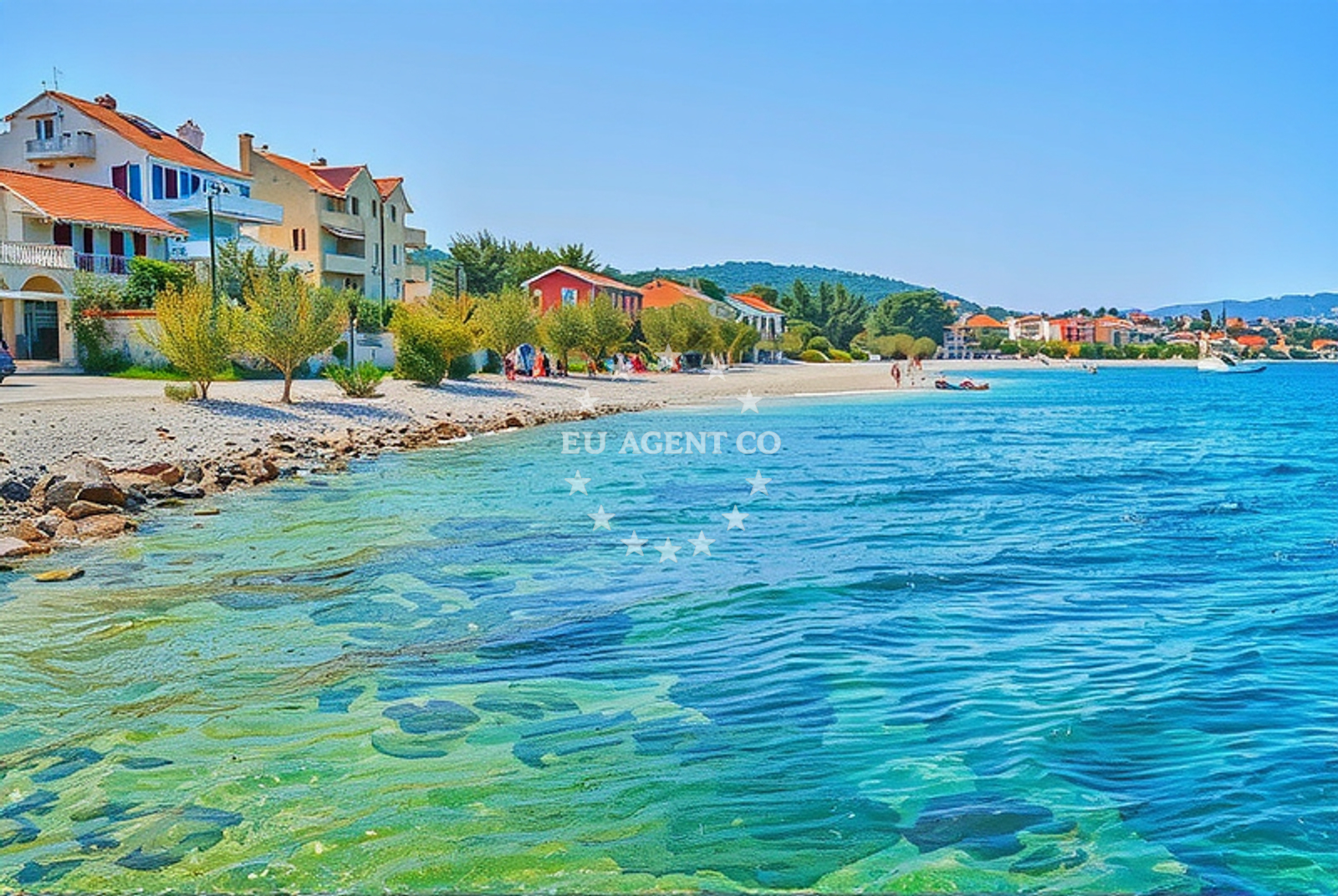 Additional view of Slatine IV beach in , Slatine