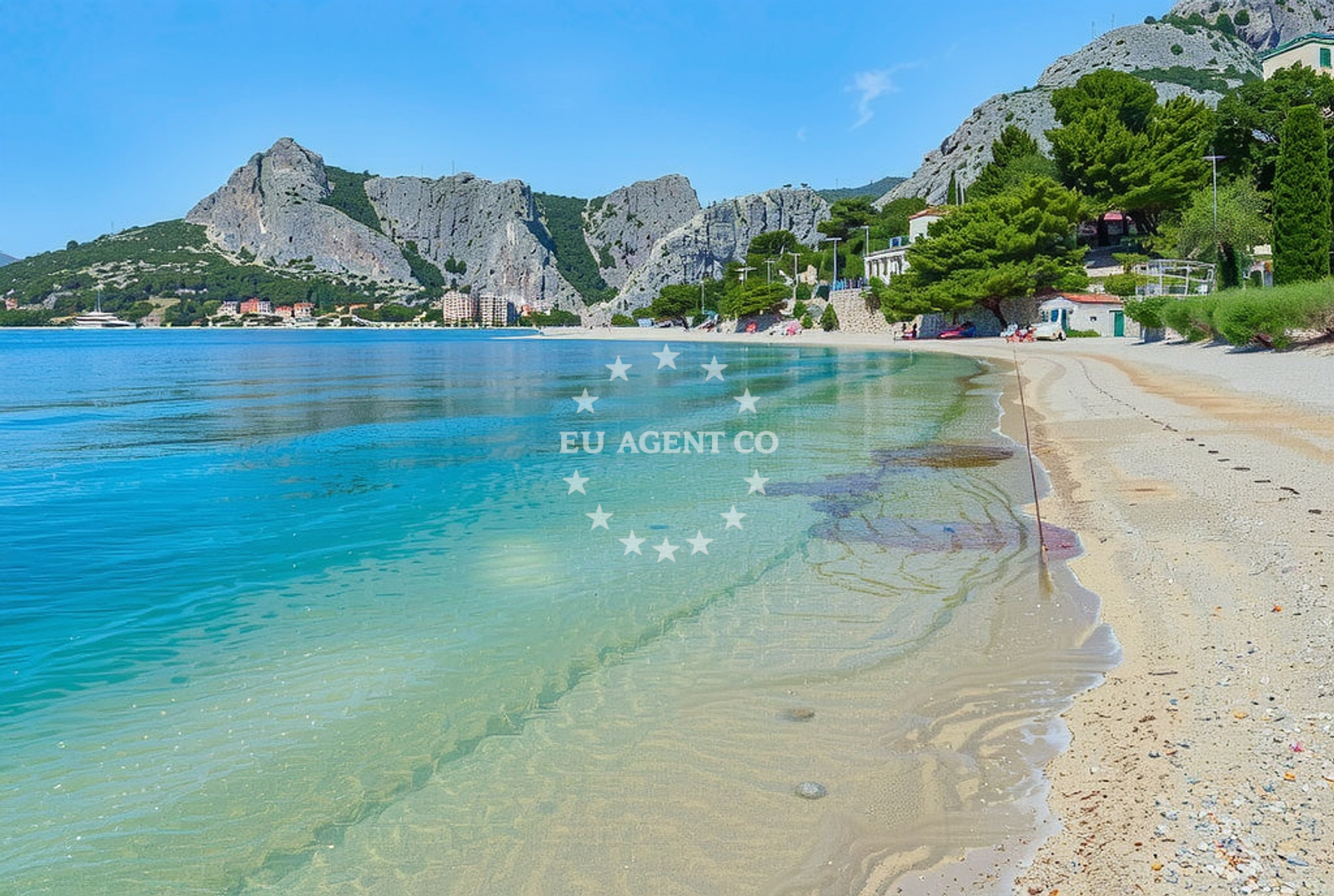 Additional view of Slavinj, Omiš Beach in Slavinj