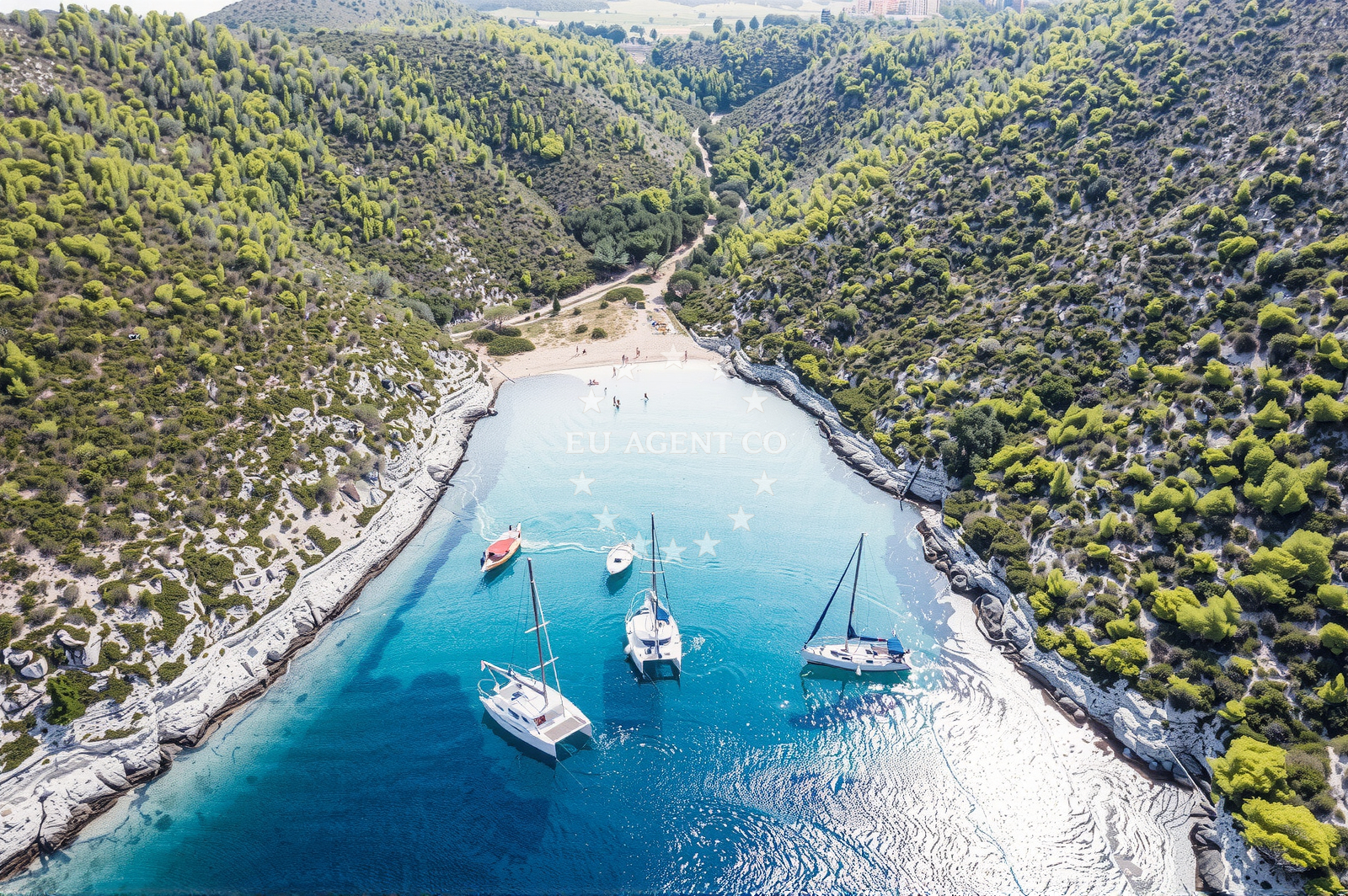 Additional view of Smokova beach in , Vis