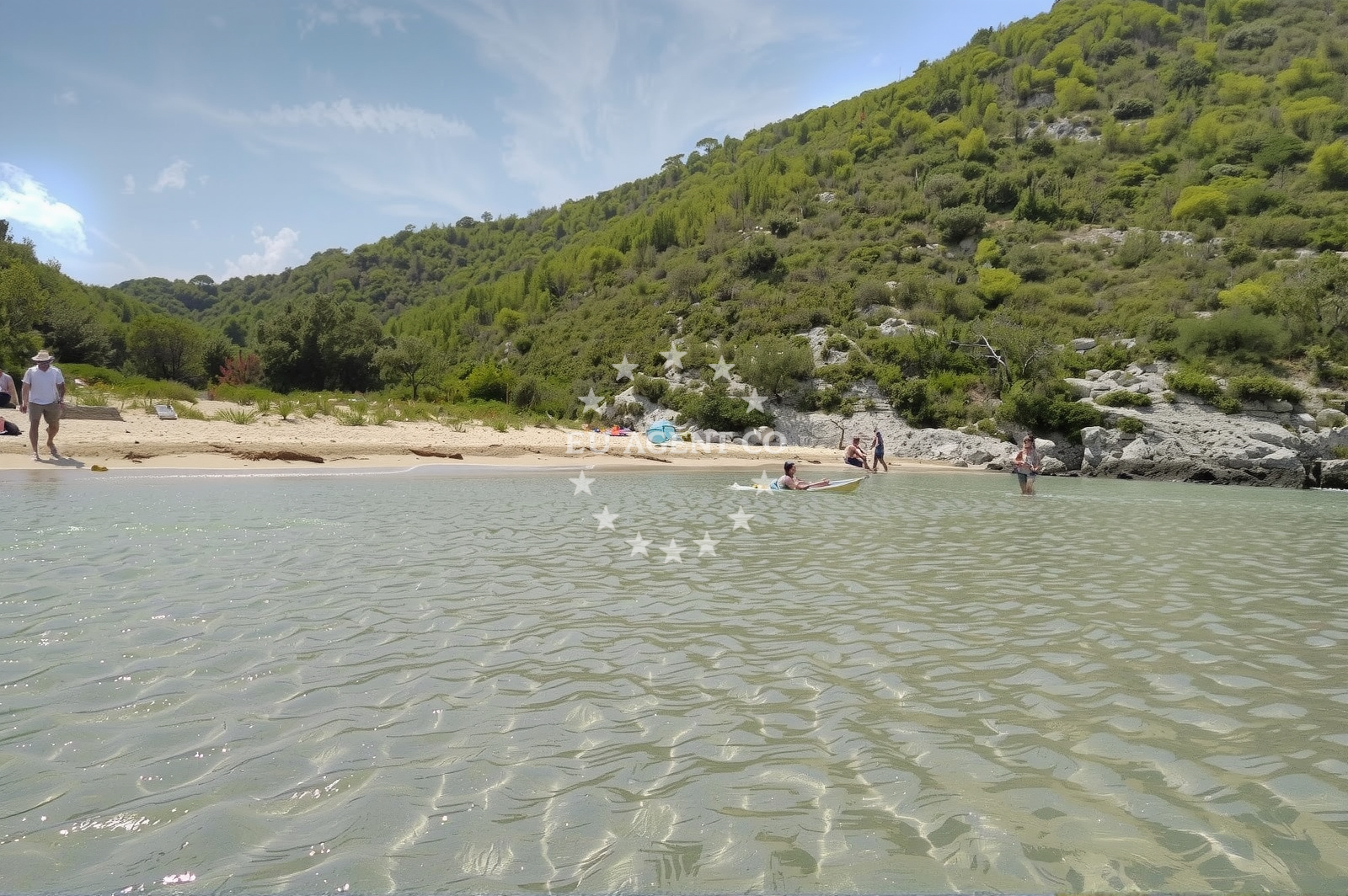 Additional view of Smokova beach in , Vis