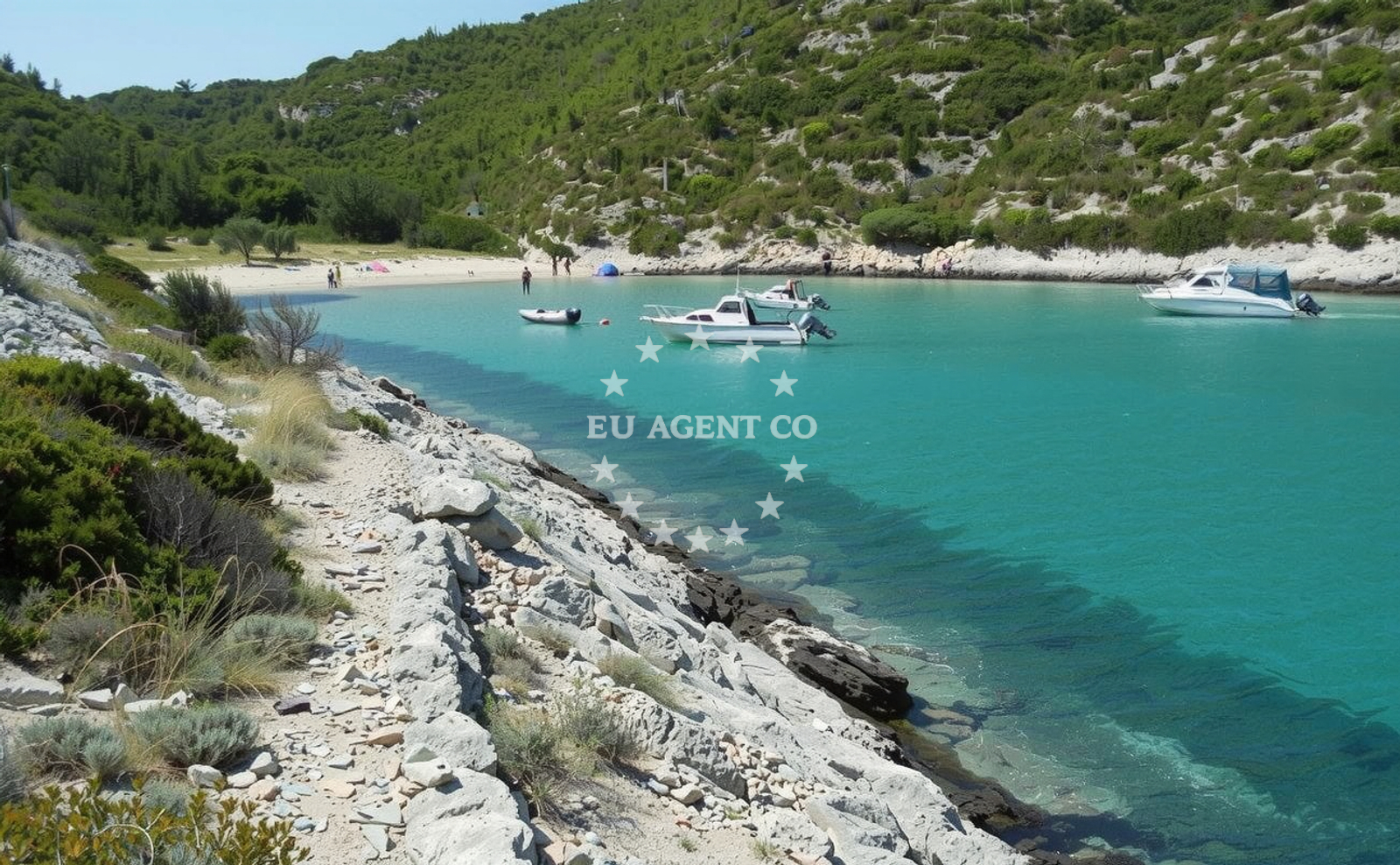 Additional view of Smokova beach in , Vis