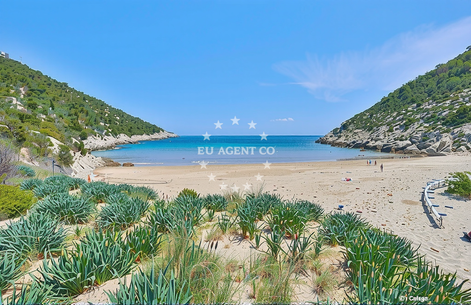 Additional view of Smokova beach in , Vis