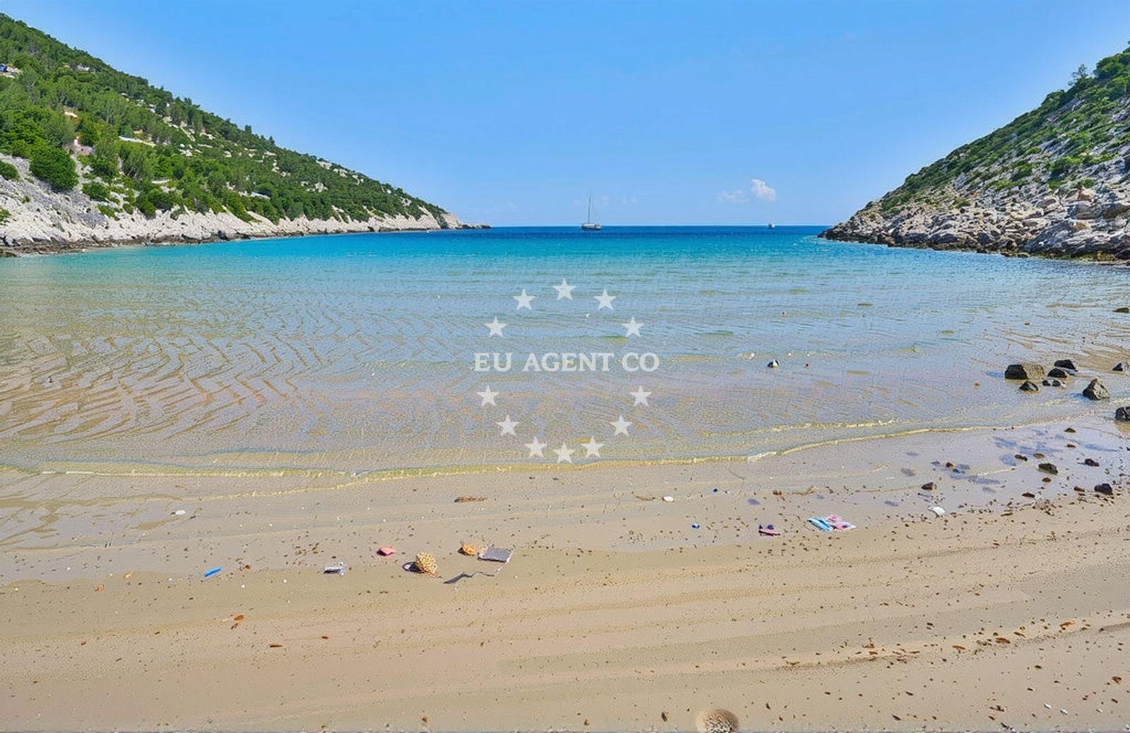 Additional view of Smokova beach in , Vis