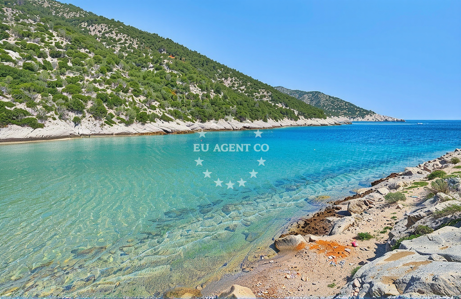 Additional view of Smokova beach in , Vis