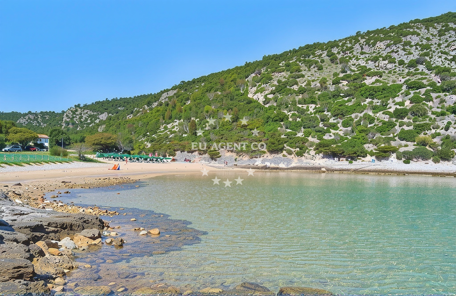 Additional view of Smokova beach in , Vis