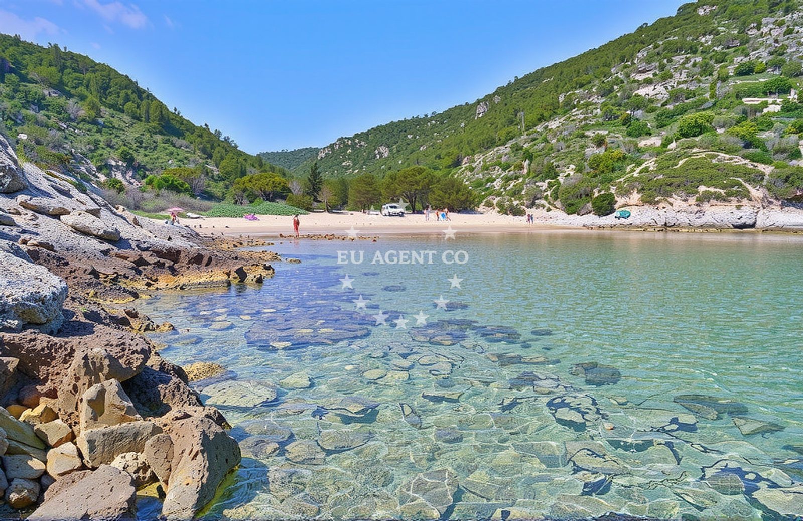 Additional view of Smokova beach in , Vis