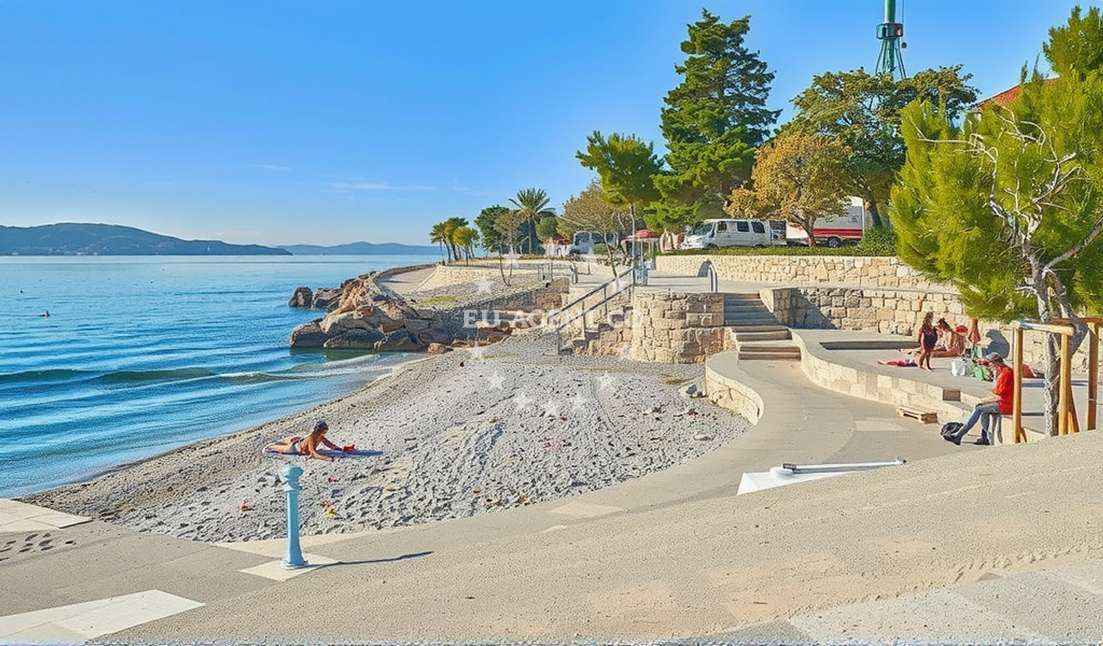 Additional view of Smokvica beach in Duga?ka ulica 11, Klenovica