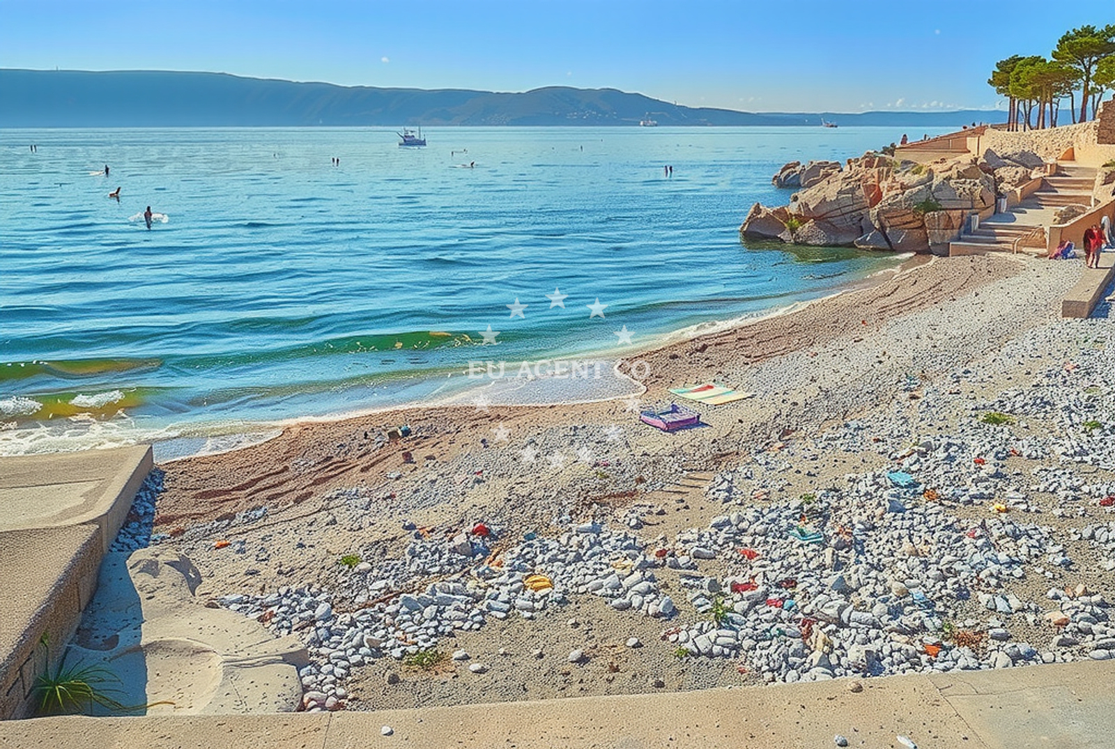 Additional view of Smokvica beach in Duga?ka ulica 11, Klenovica