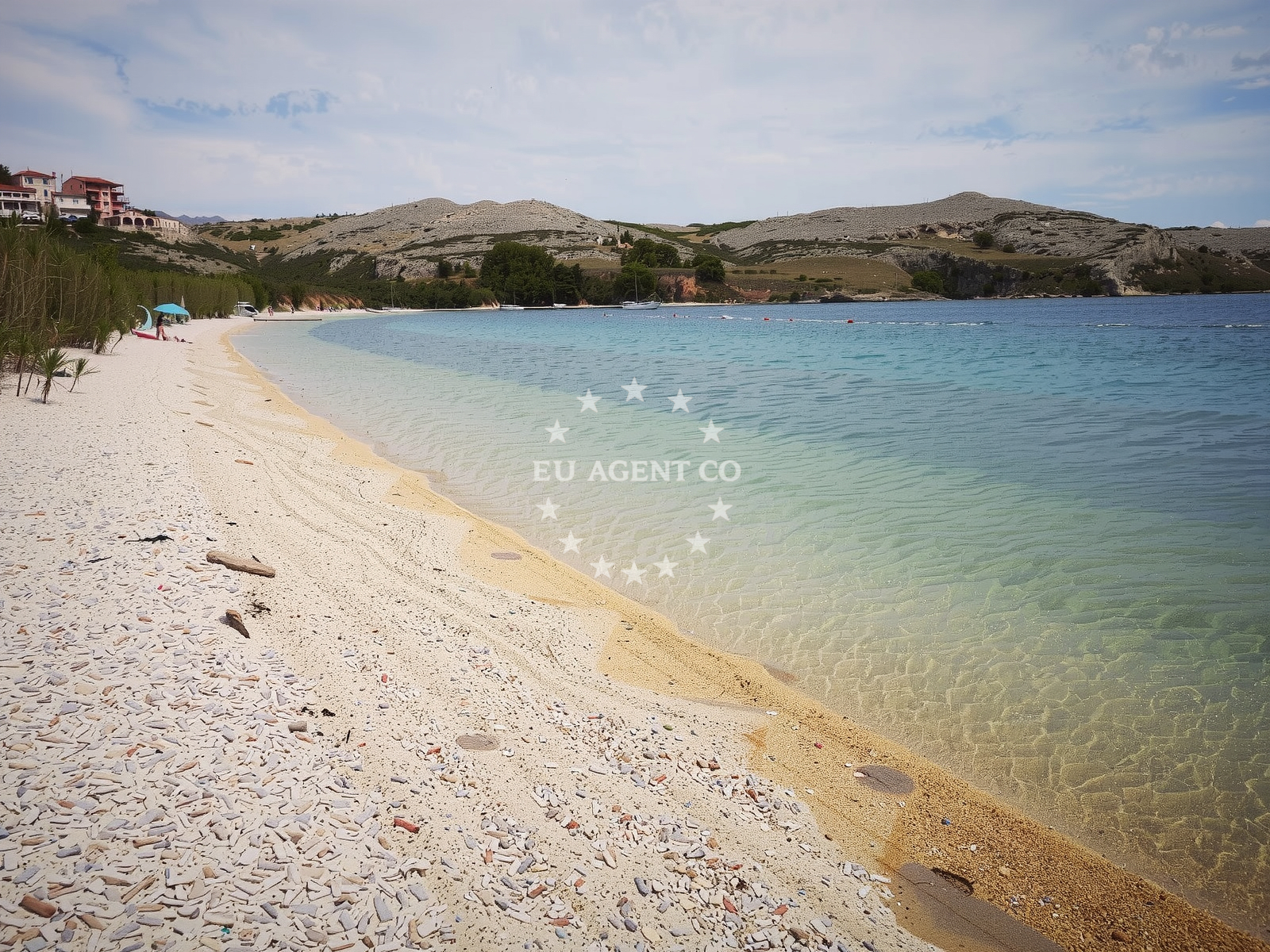 Sea and coastal view of Smokvica beach in Put Podmeđa 6, Vlašići