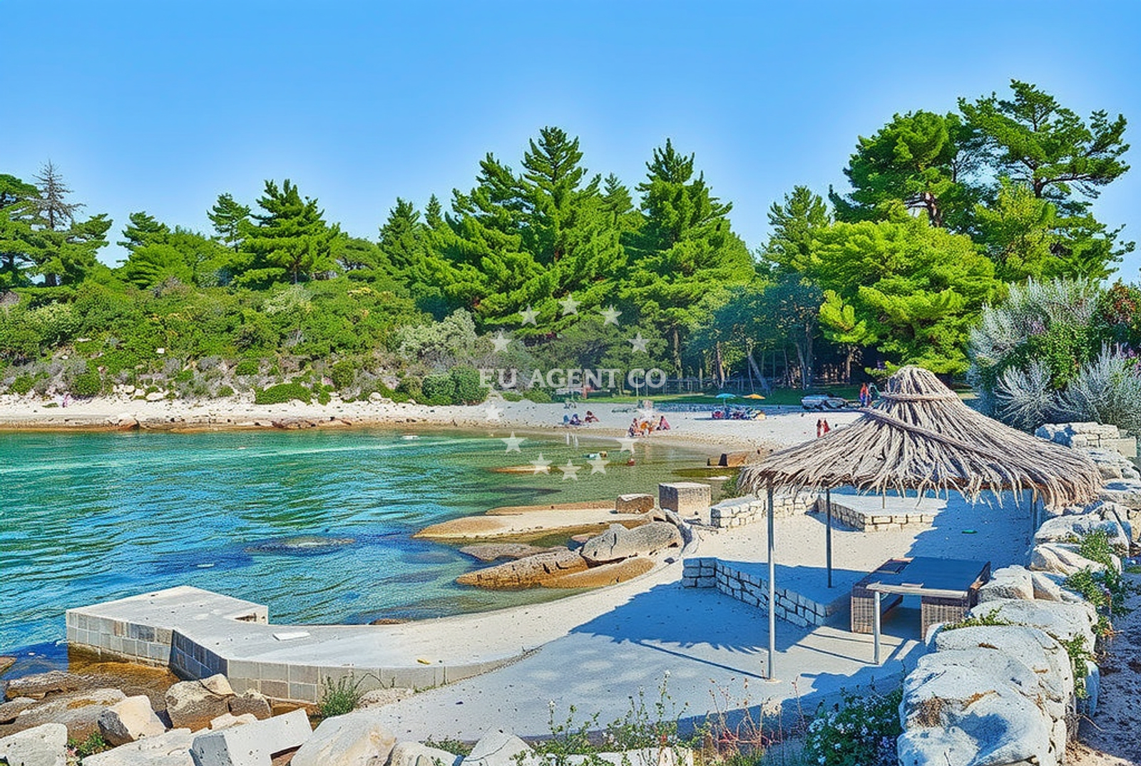 Sea and coastal view of Smokvica (Korčula): beaches and coves (4) in Smokvica (Korčula)