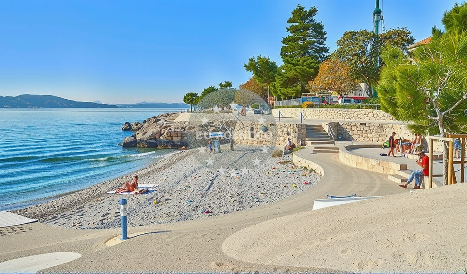 Overview of Smokvica Krmpotska: beaches and coves (1) in Smokvica Krmpotska