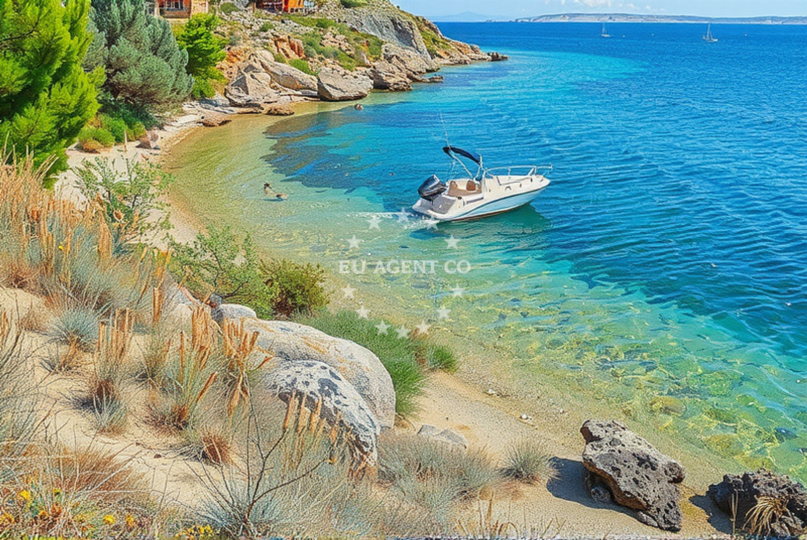 Shoreline and swimming area at Smokvica (Pag): beaches and coves (3) in Smokvica (Pag)