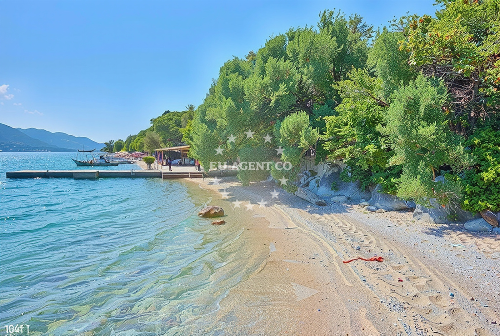Overview of Smokvica zapad, Viganj Beach in Smokvica zapad