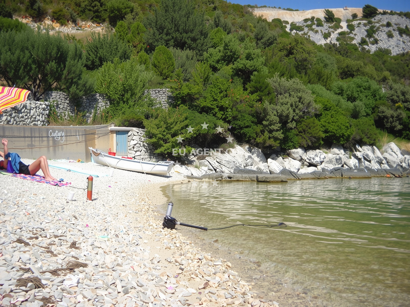 Sea and coastal view of Smokvina beach in Banići 47, Banići