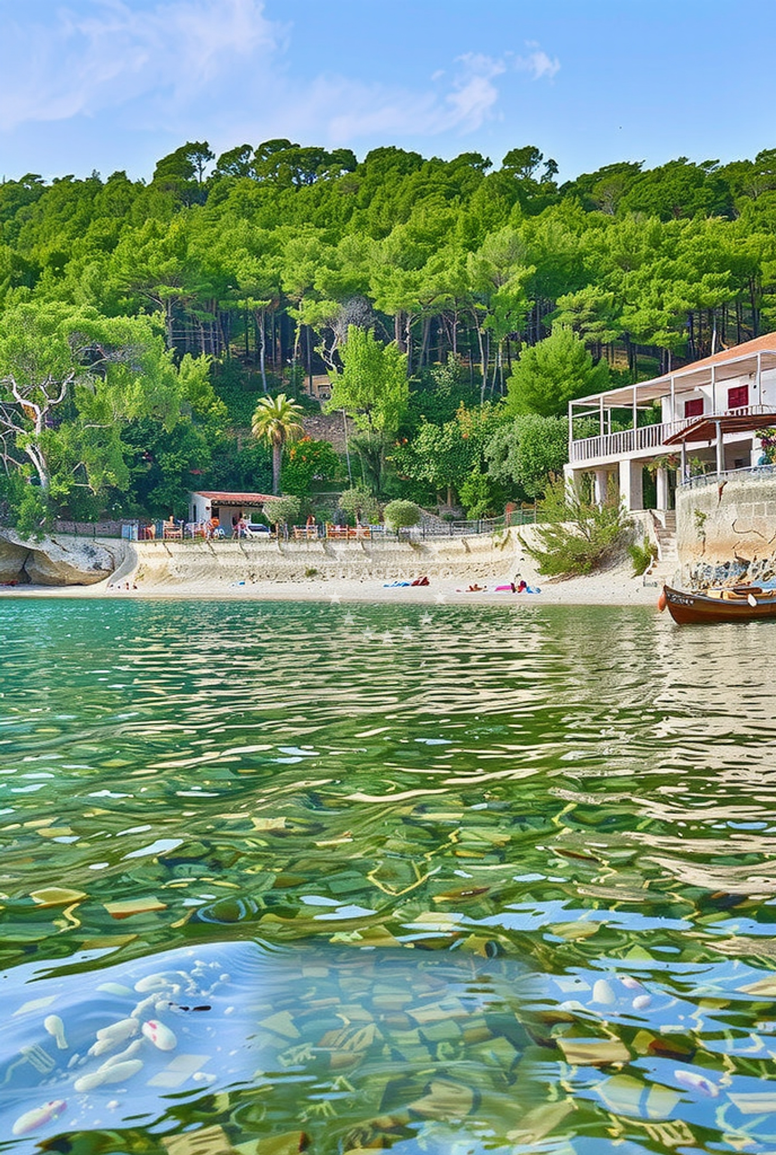 Additional view of Smrska, Bogomolje (Hvar) Beach in Smrska