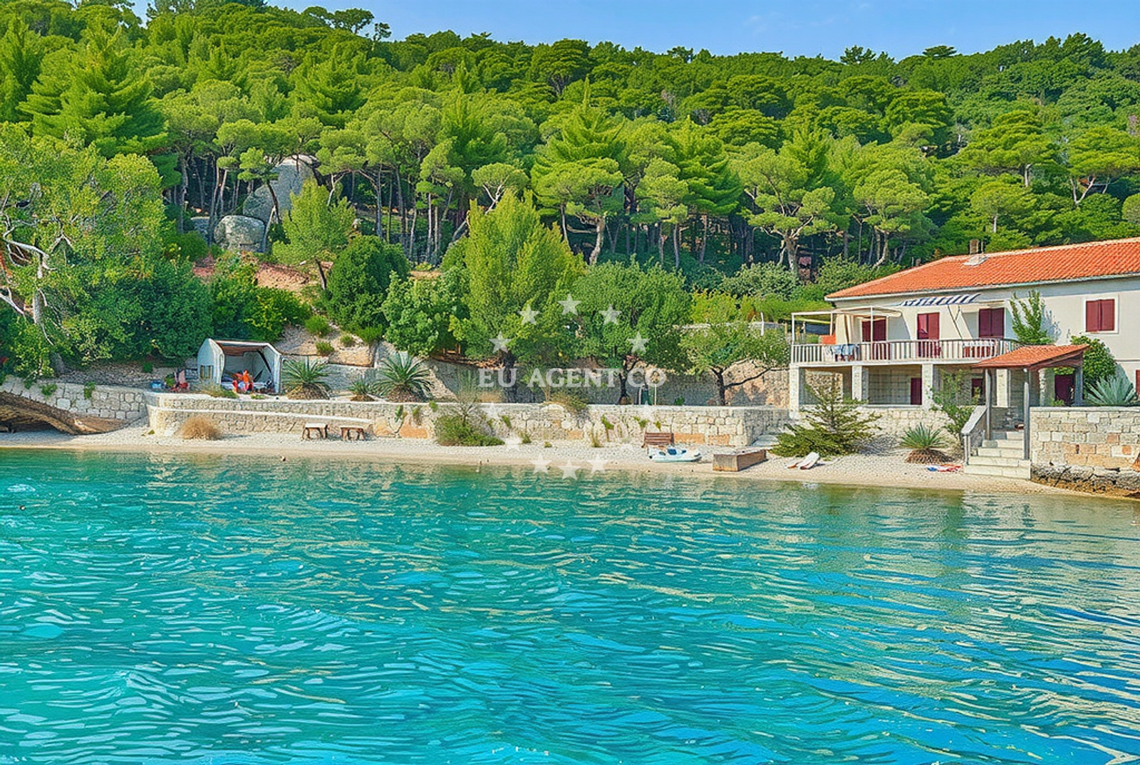 Additional view of Smrska, Bogomolje (Hvar) Beach in Smrska