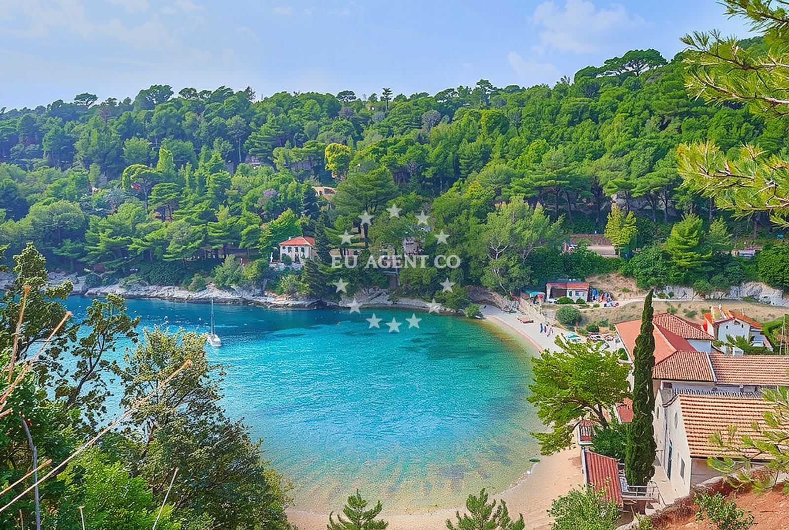 Additional view of Smrska, Bogomolje (Hvar) Beach in Smrska