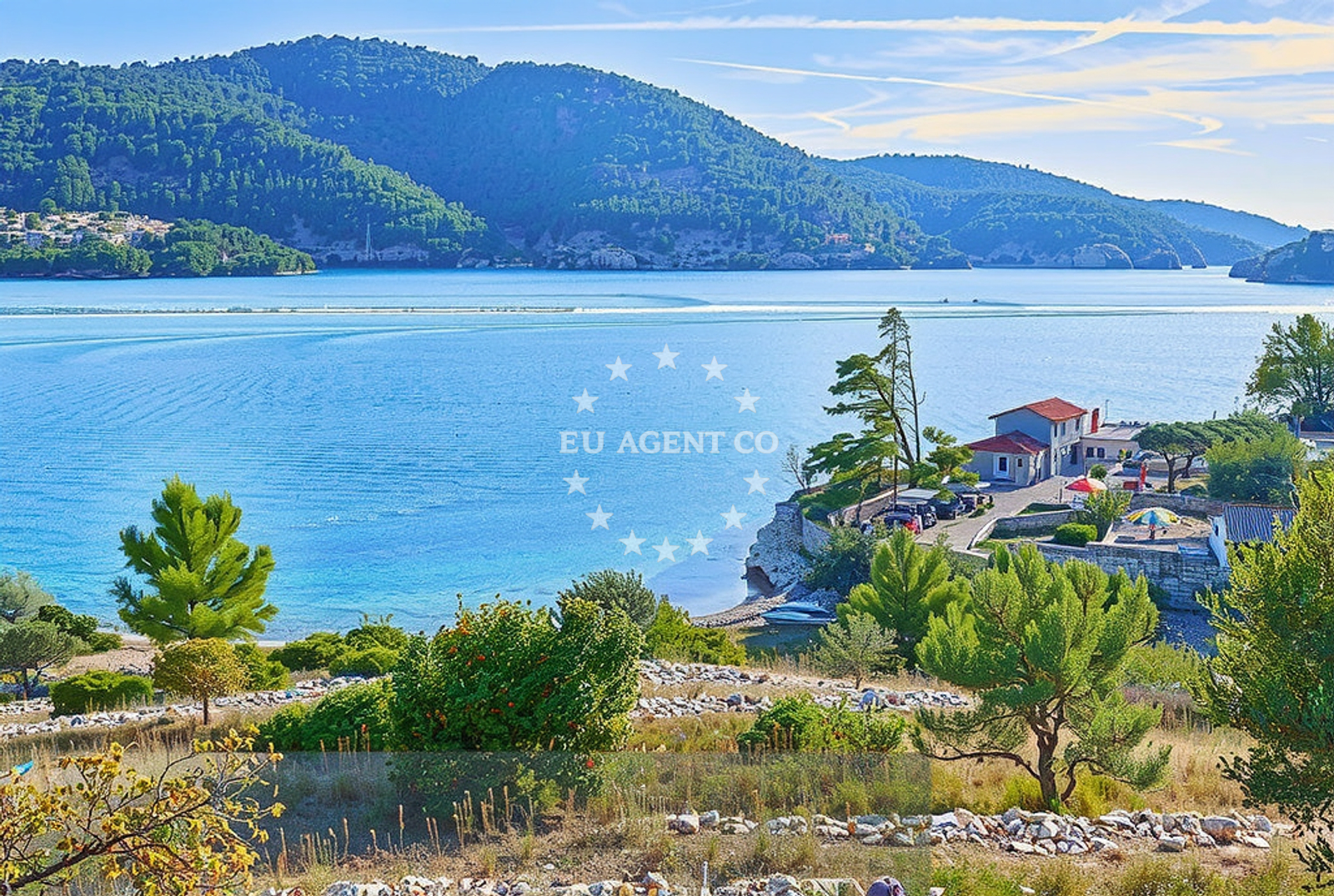 Shoreline and swimming area at Sokolić, Vela Luka (Korčula) Beach in Sokolić