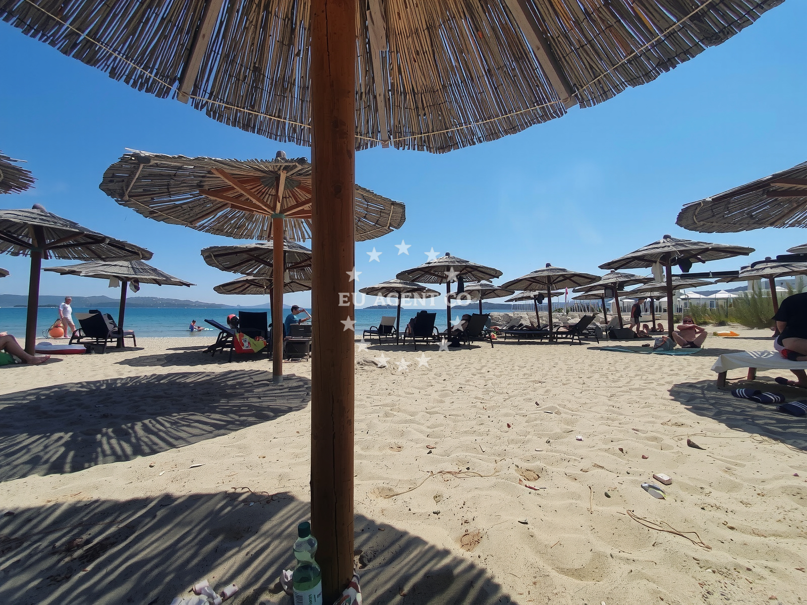 Sea and coastal view of Solaris beach in Hoteli Solaris 86, Šibenik