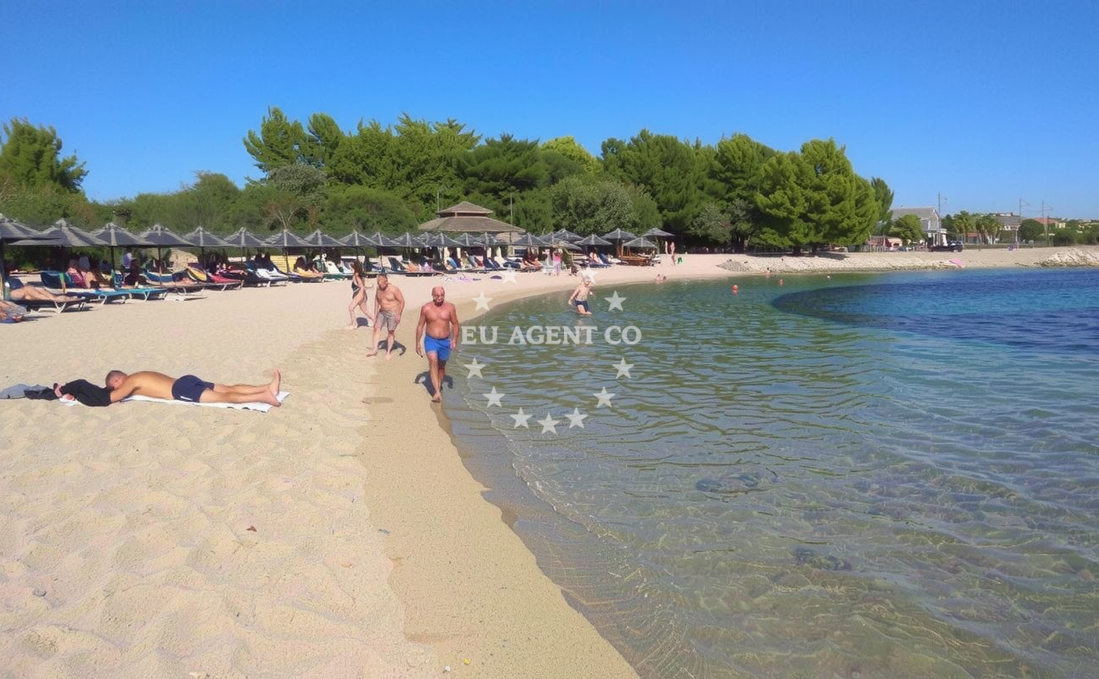 Additional view of Solaris beach in Hoteli Solaris 86, Šibenik