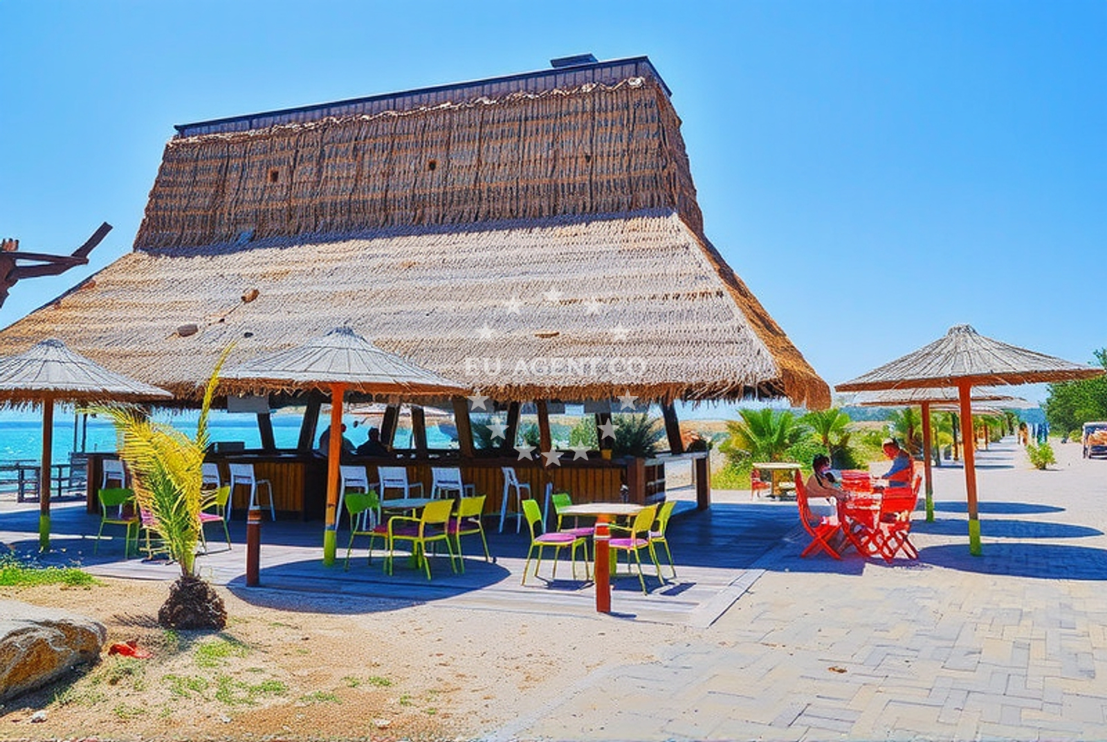 Additional view of Solaris beach in Hoteli Solaris 86, Šibenik
