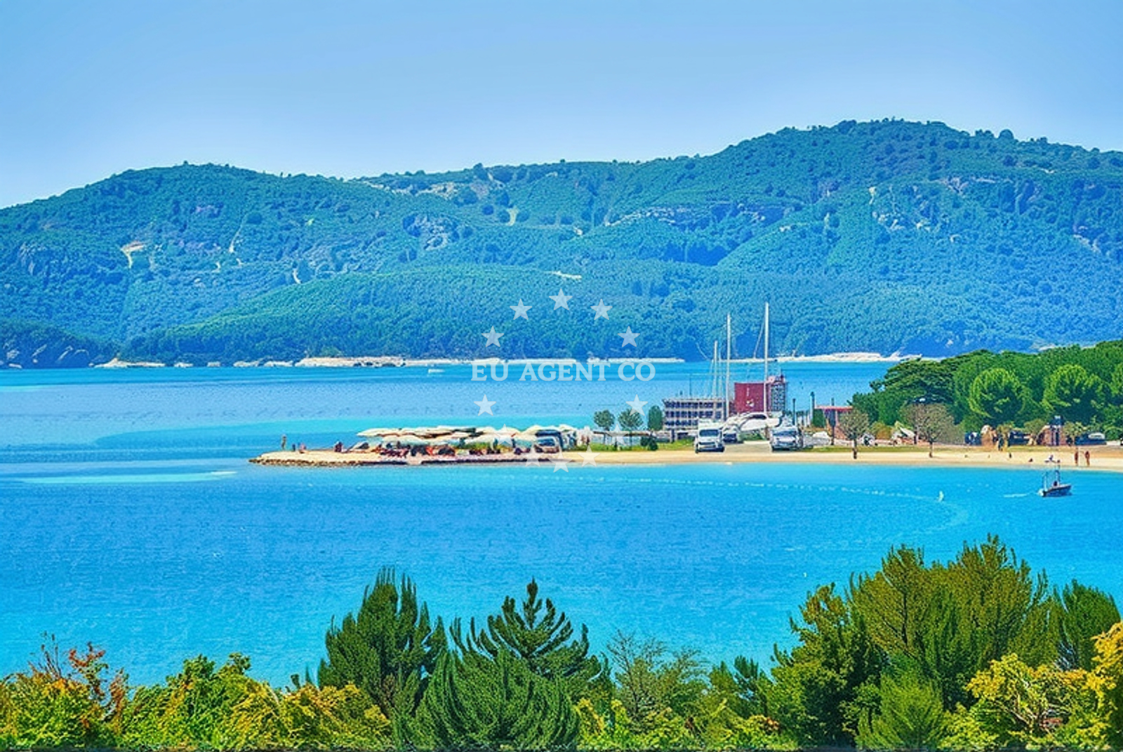 Additional view of Solaris beach in Hoteli Solaris 86, Šibenik