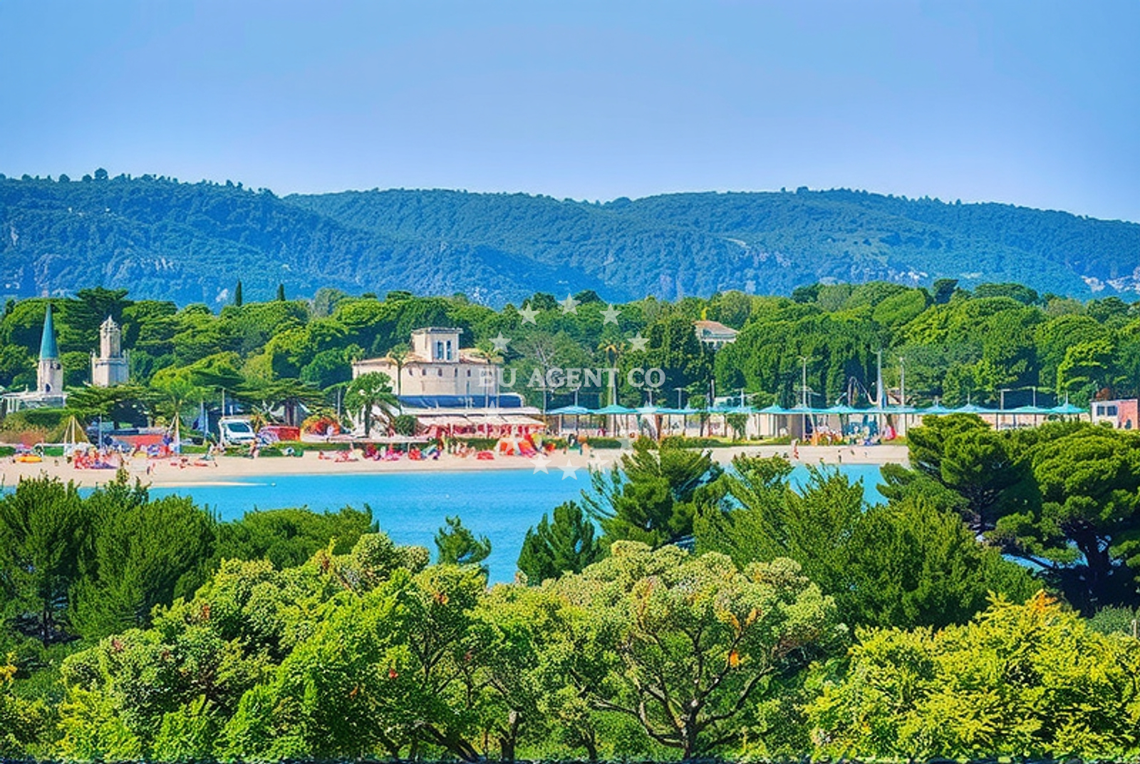 Additional view of Solaris beach in Hoteli Solaris 86, Šibenik