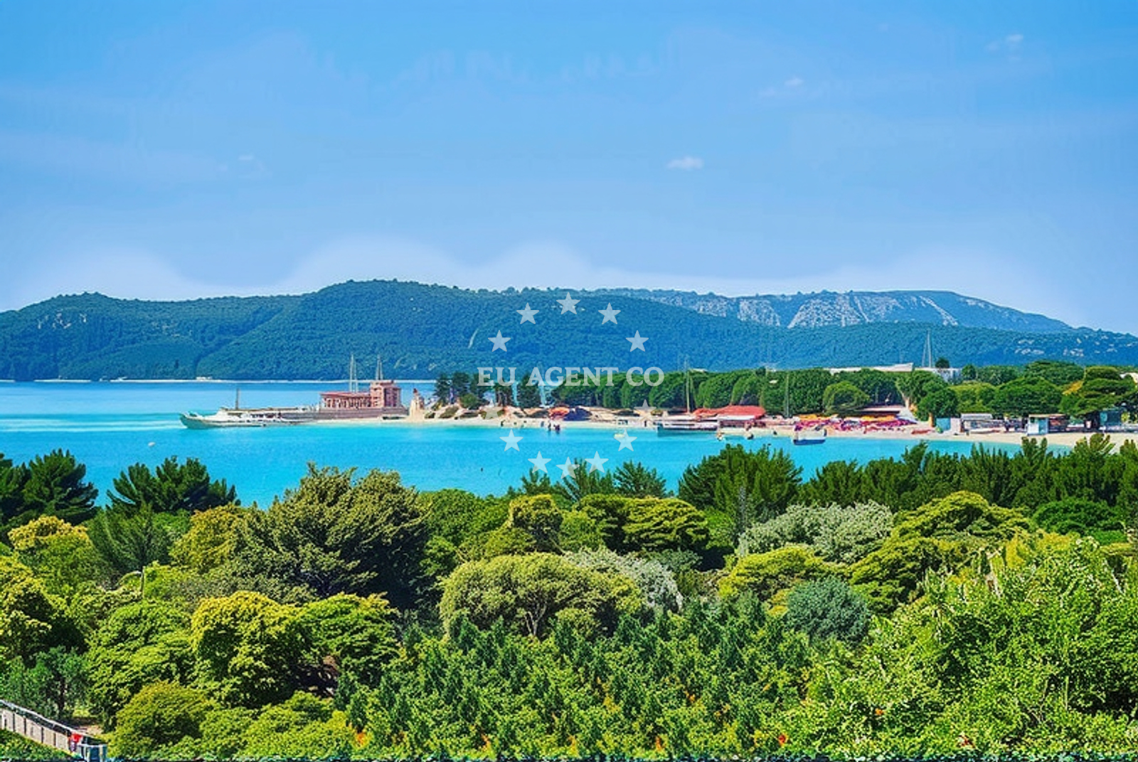 Additional view of Solaris beach in Hoteli Solaris 86, Šibenik