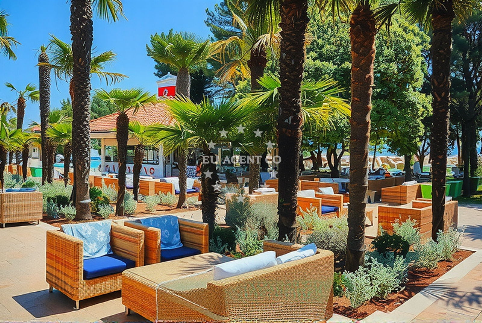 Additional view of Solaris beach in Hoteli Solaris 86, Šibenik