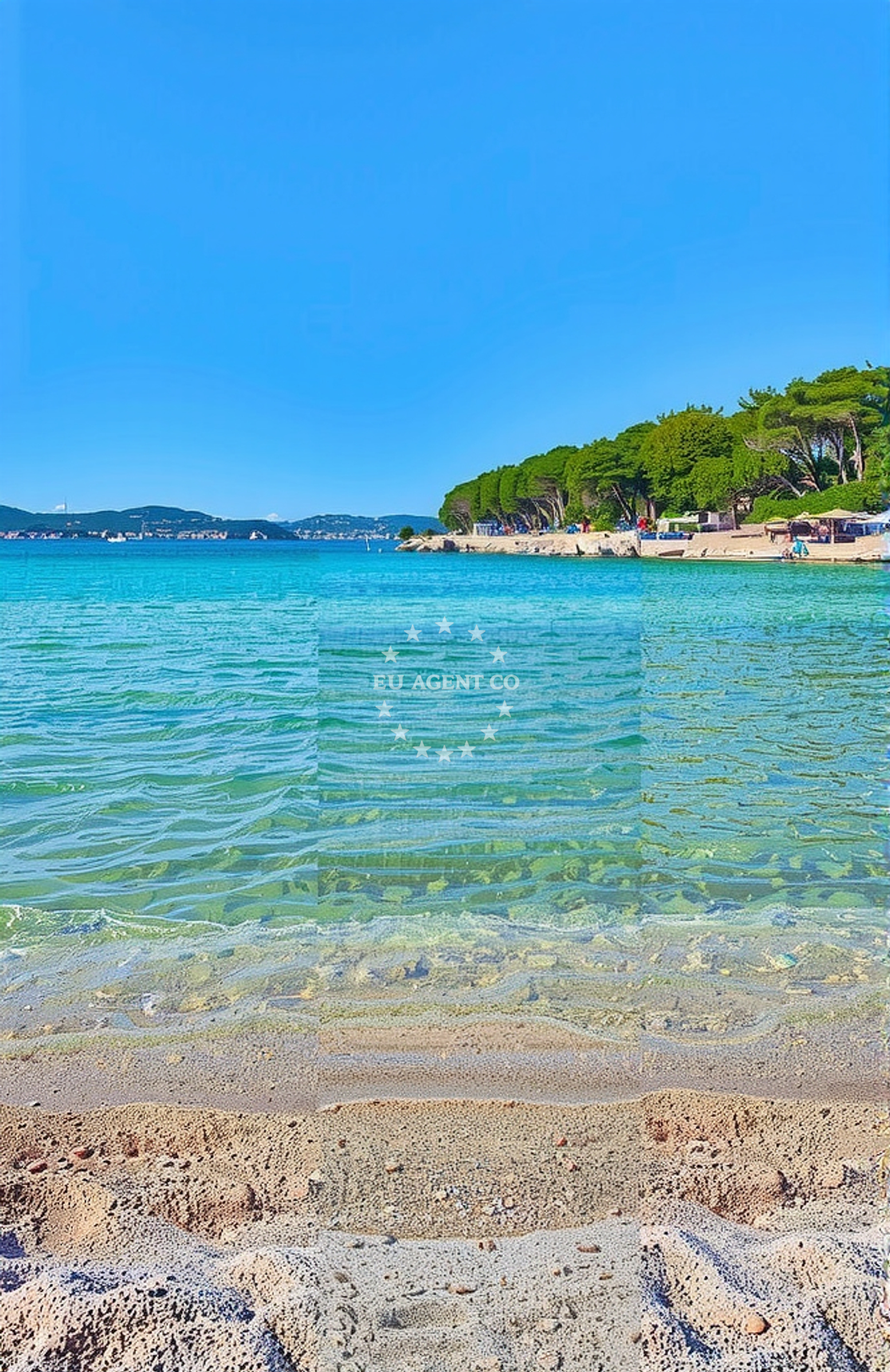 Additional view of Soline beach in 16 Put Kumenta, Biograd na Moru