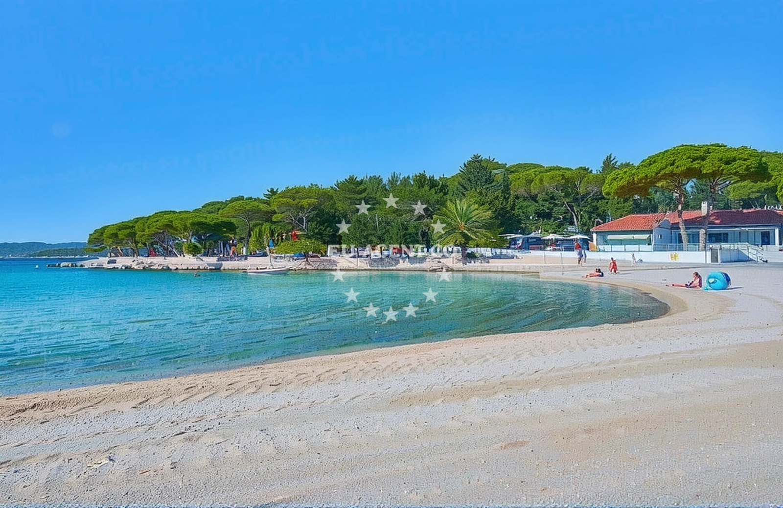 Additional view of Soline beach in 16 Put Kumenta, Biograd na Moru