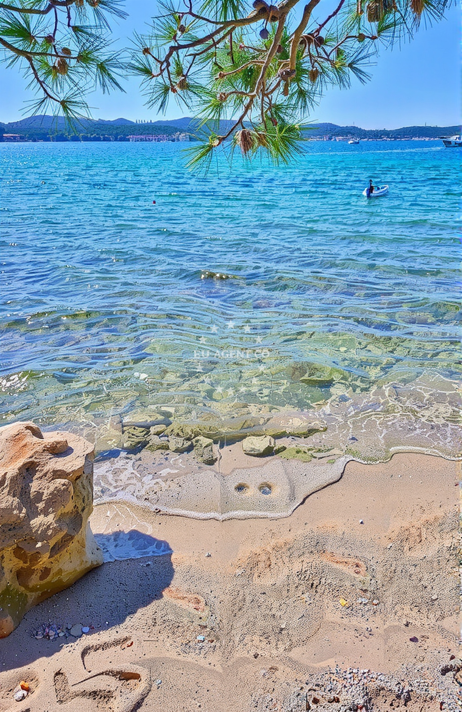 Additional view of Soline beach in 16 Put Kumenta, Biograd na Moru