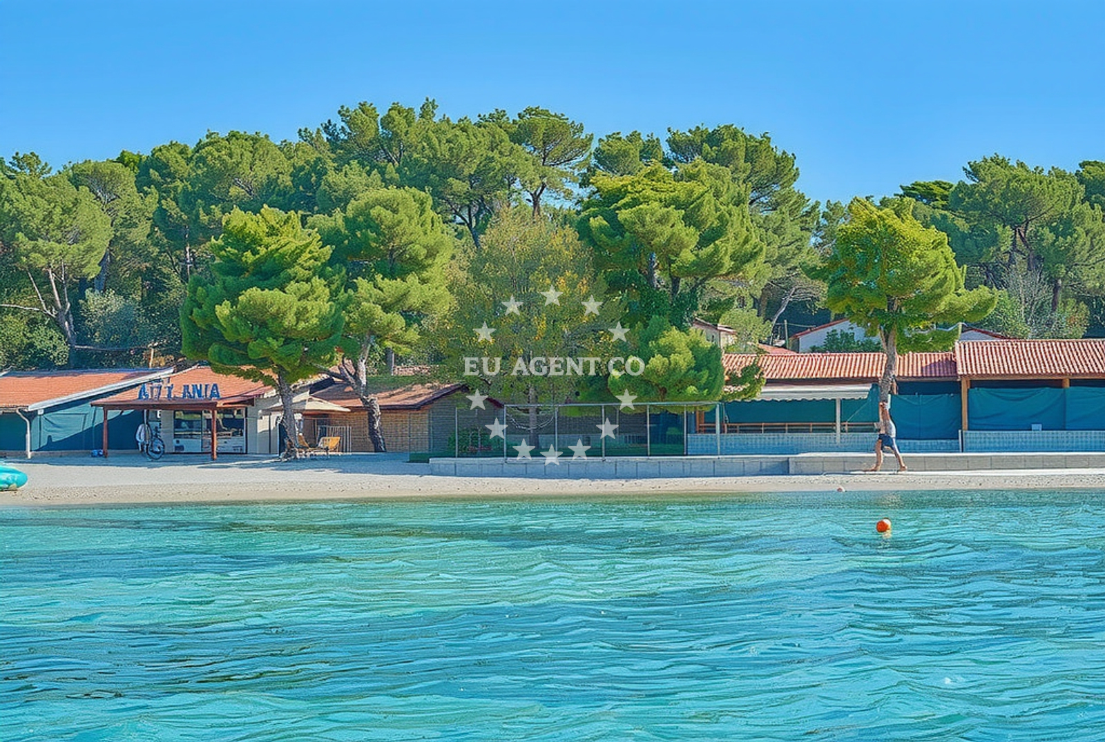 Additional view of Soline beach in 16 Put Kumenta, Biograd na Moru