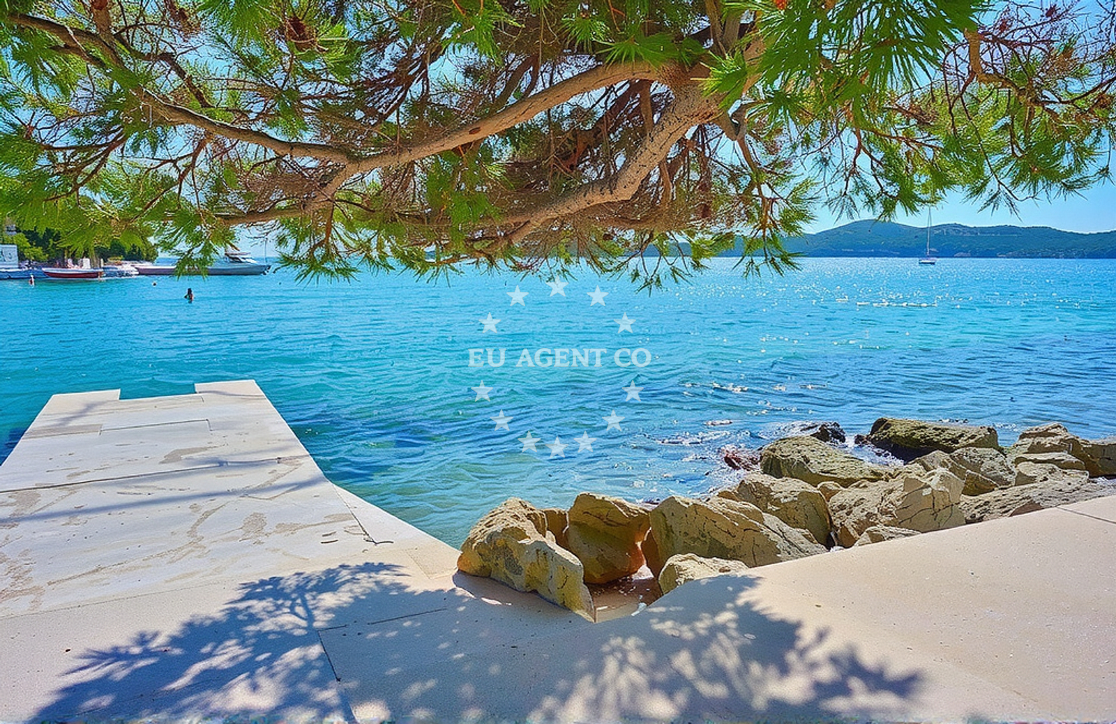 Additional view of Soline beach in 16 Put Kumenta, Biograd na Moru