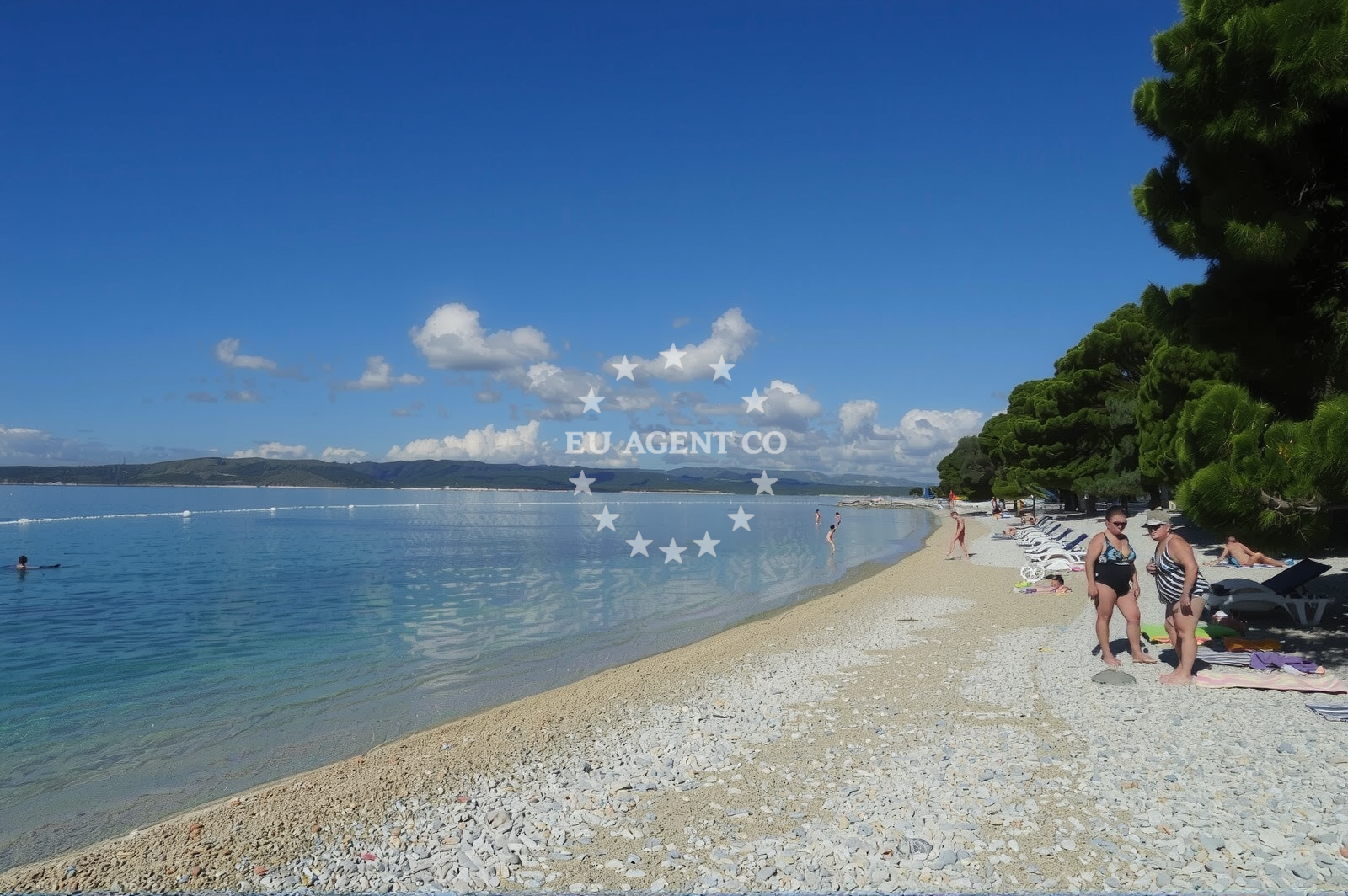 Additional view of Soline Beach in Frankopanska 5, Brela