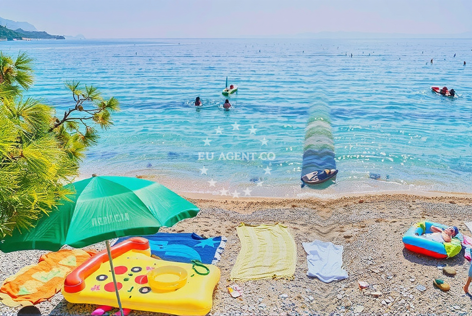 Additional view of Soline Beach in Frankopanska 5, Brela
